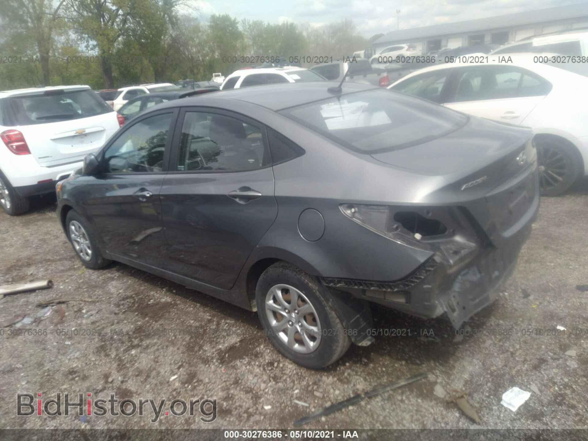 2013 HYUNDAI ACCENT - VIN: KMHCT4AEXDU532128 - Фото 3