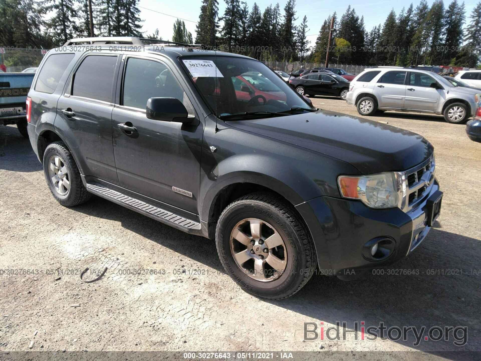 Photo 1FMCU94108KA06370 - FORD ESCAPE 2008