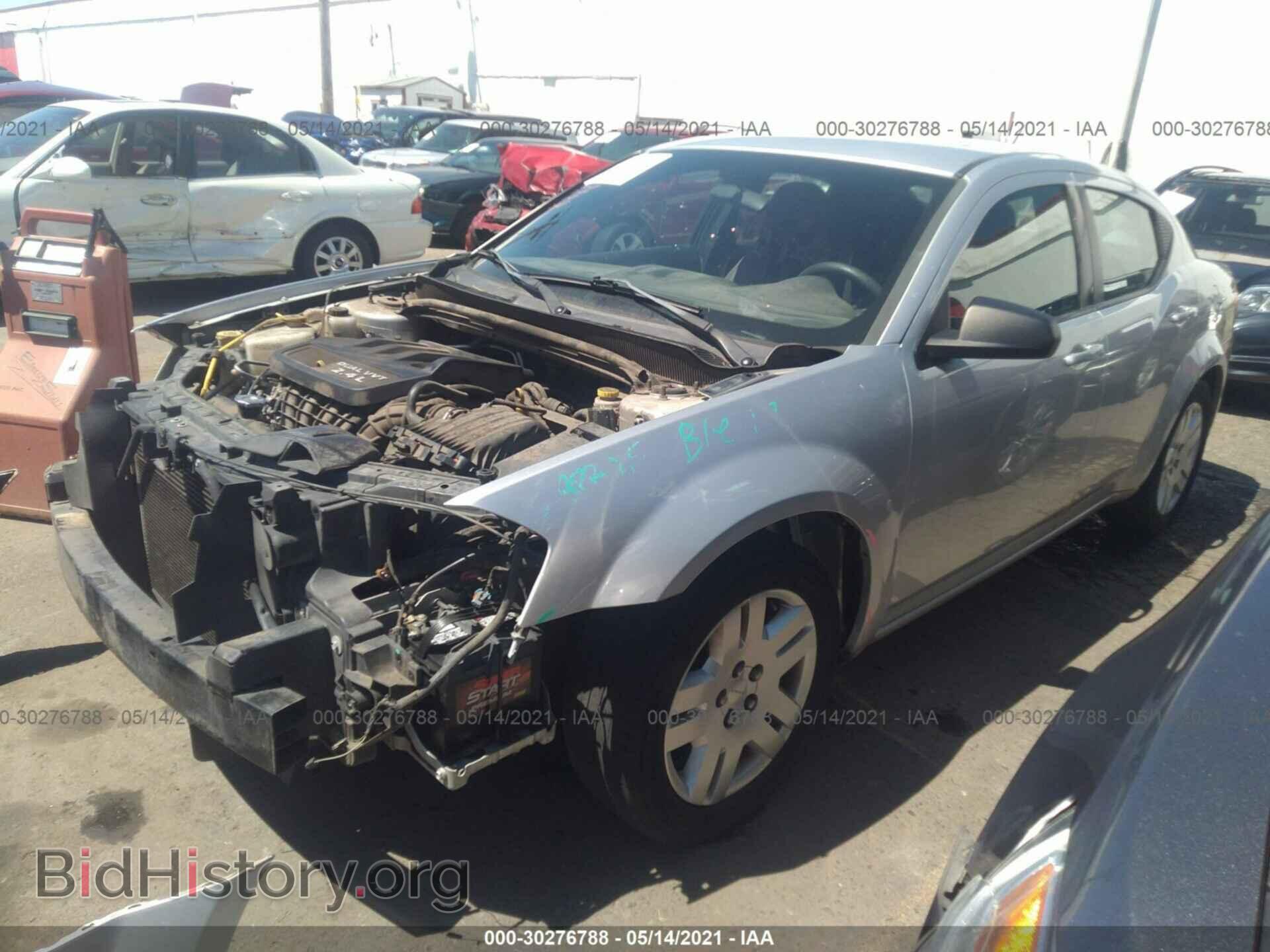 2011 DODGE AVENGER - VIN: 1B3BD4FB6BN578625 - Фото 2