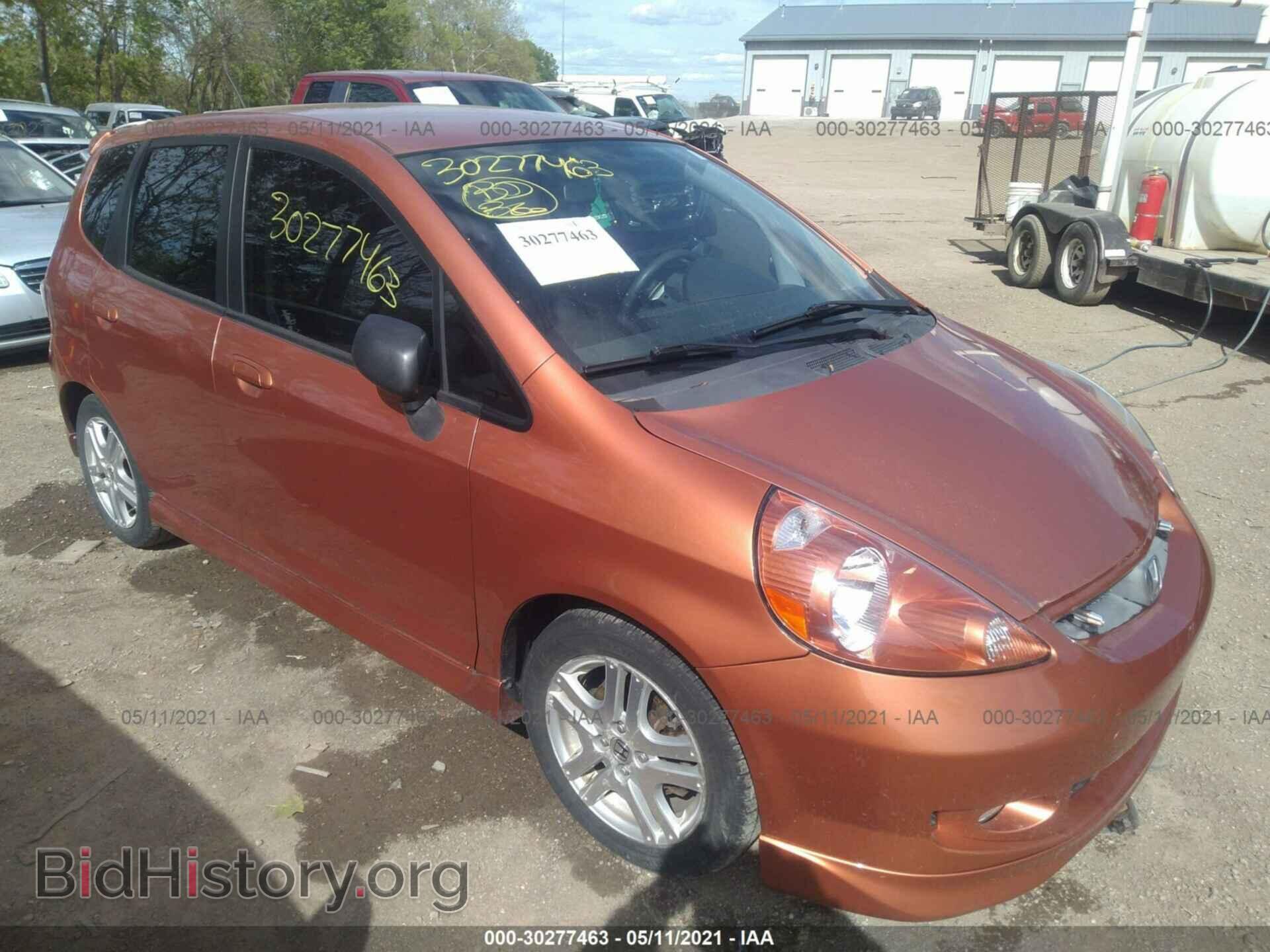 Photo JHMGD38697S038997 - HONDA FIT 2007