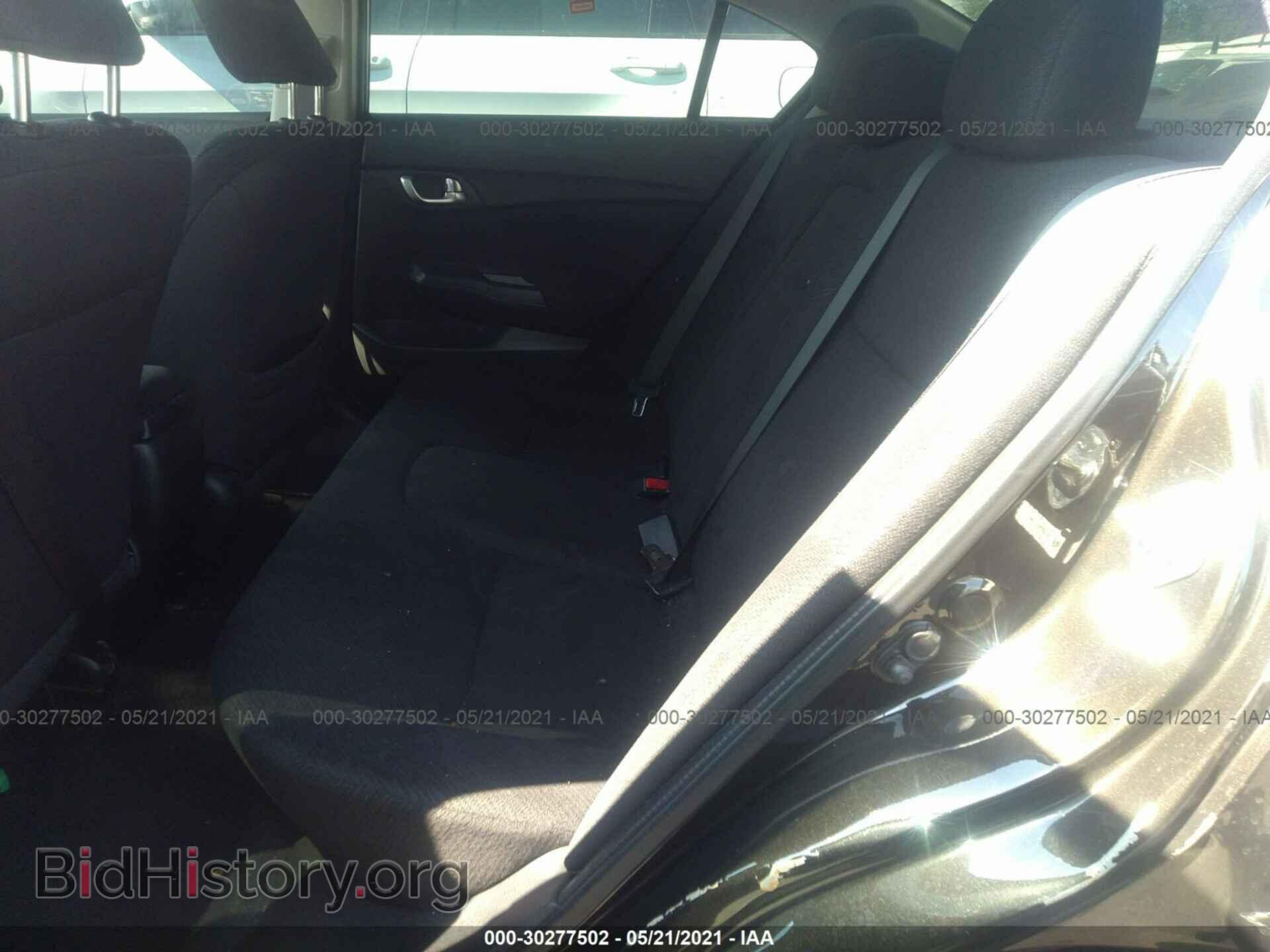 2013 HONDA CIVIC SDN - VIN: 19XFB2F83DE219397 - Фото 8