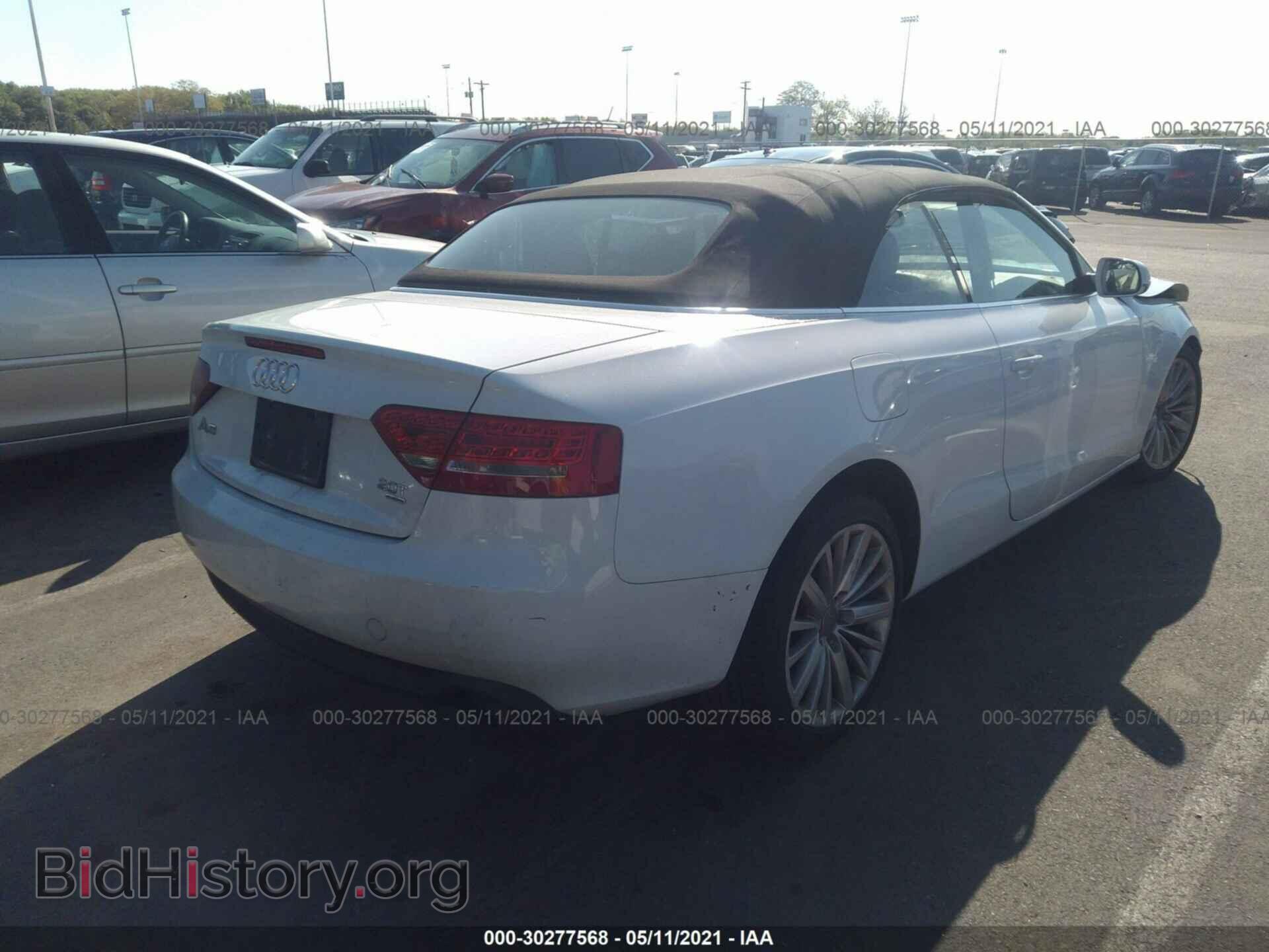 2012 AUDI A5 - VIN: WAULFAFH6CN003262 - Фото 4