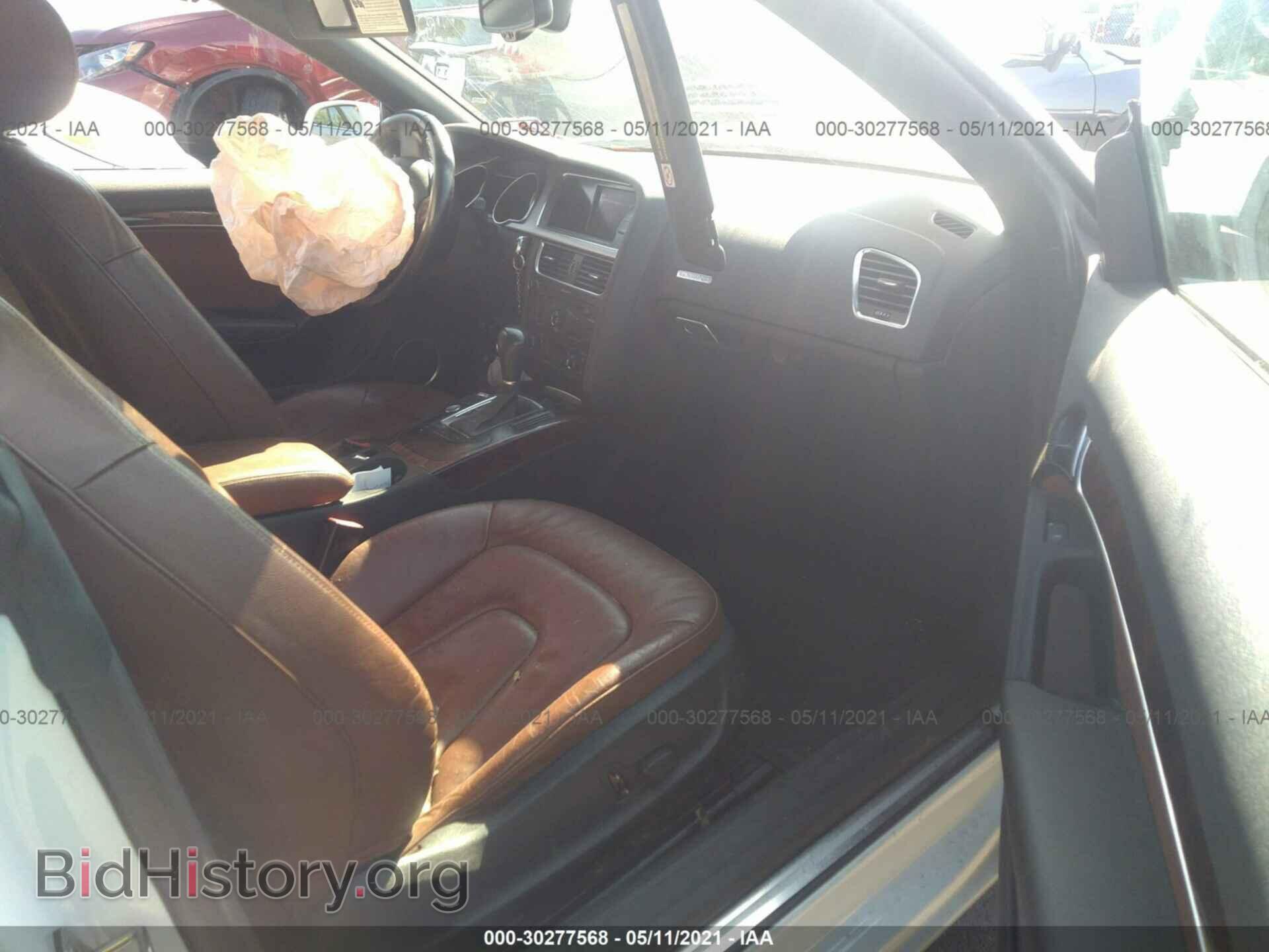 2012 AUDI A5 - VIN: WAULFAFH6CN003262 - Фото 5
