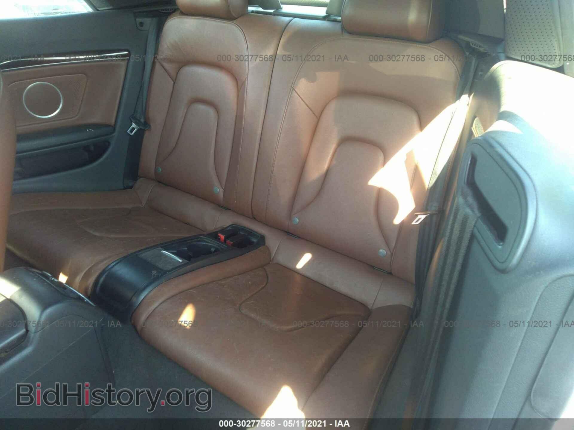 2012 AUDI A5 - VIN: WAULFAFH6CN003262 - Фото 8