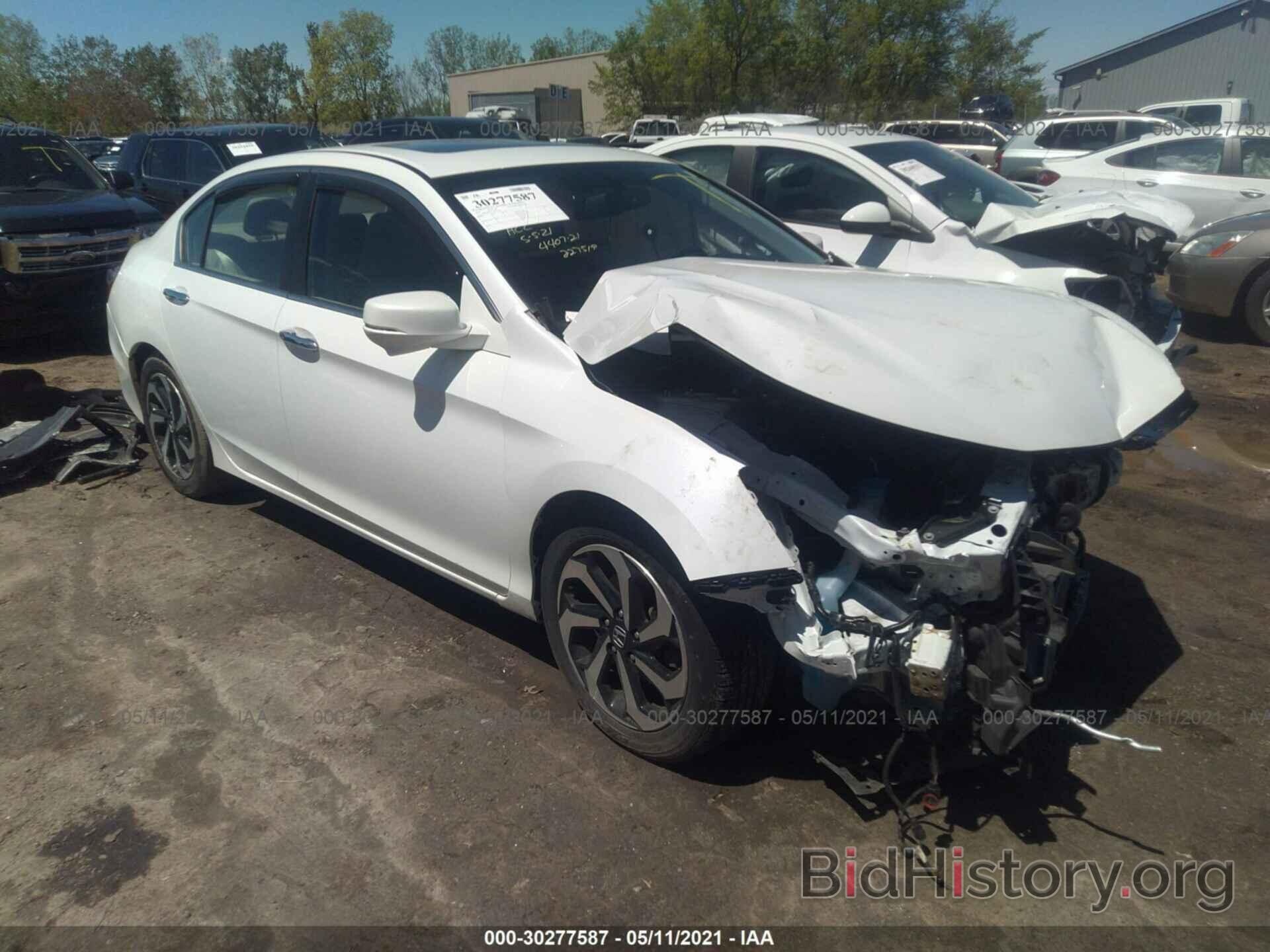 Photo 1HGCR2F8XGA227519 - HONDA ACCORD SEDAN 2016