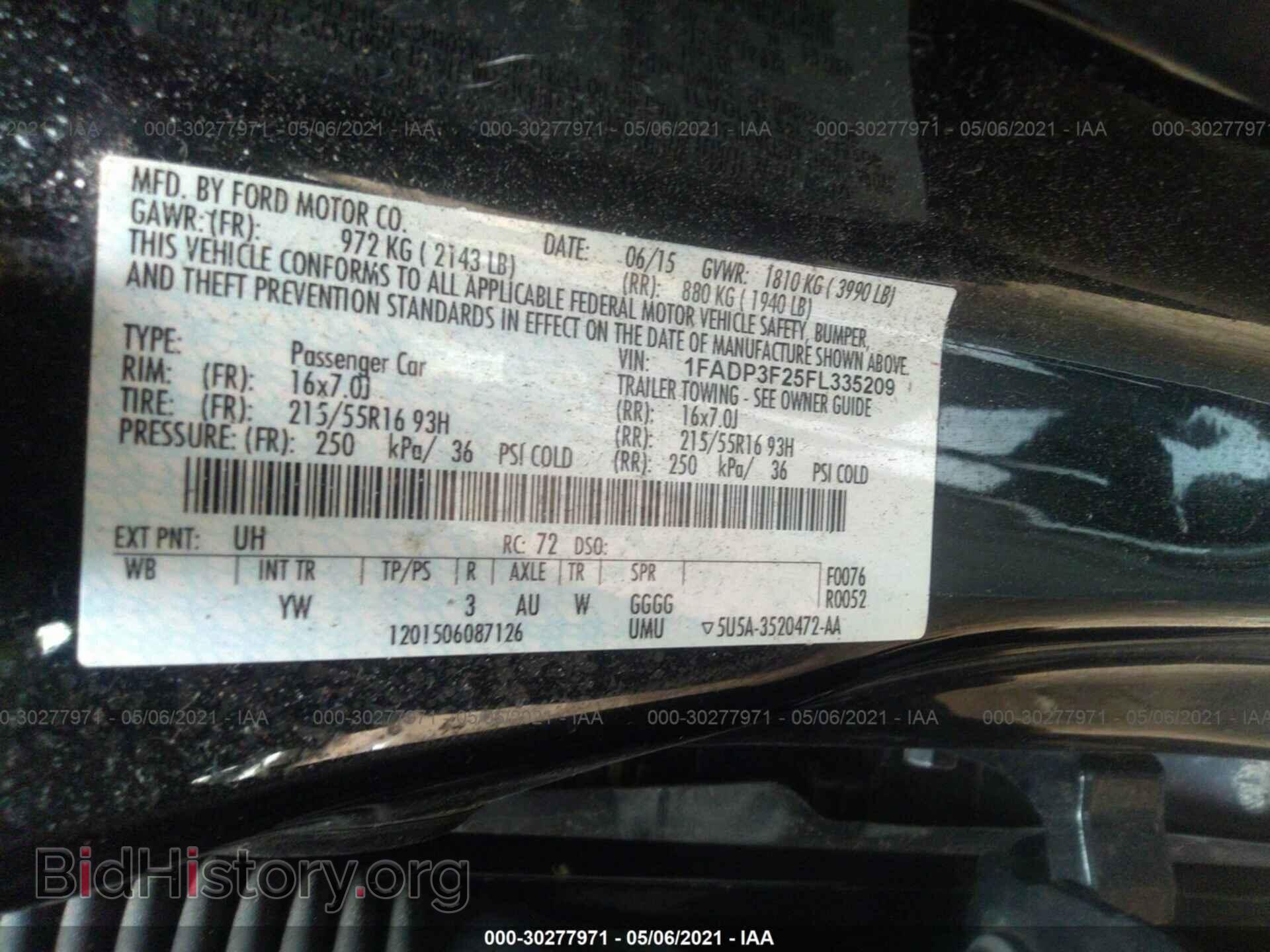 2015 FORD FOCUS - VIN: 1FADP3F25FL335209 - Photo 9