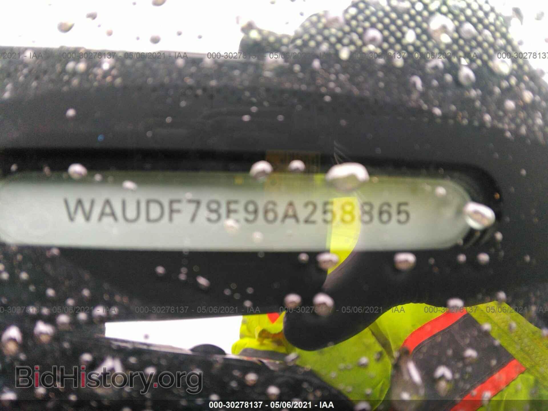 2006 AUDI A4 - VIN: WAUDF78E96A258865 - Фото 9