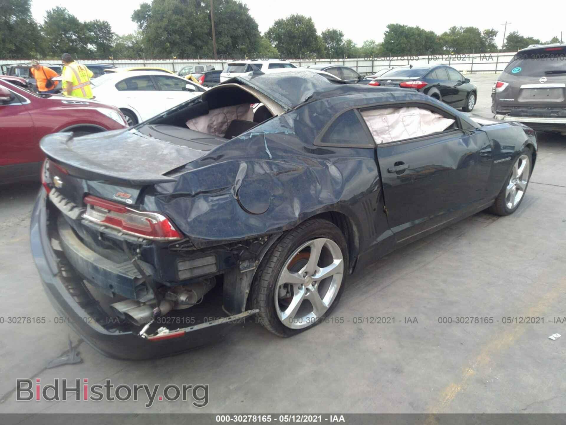 2014 CHEVROLET CAMARO - VIN: 2G1FC1E36E9280152 - Фото 4