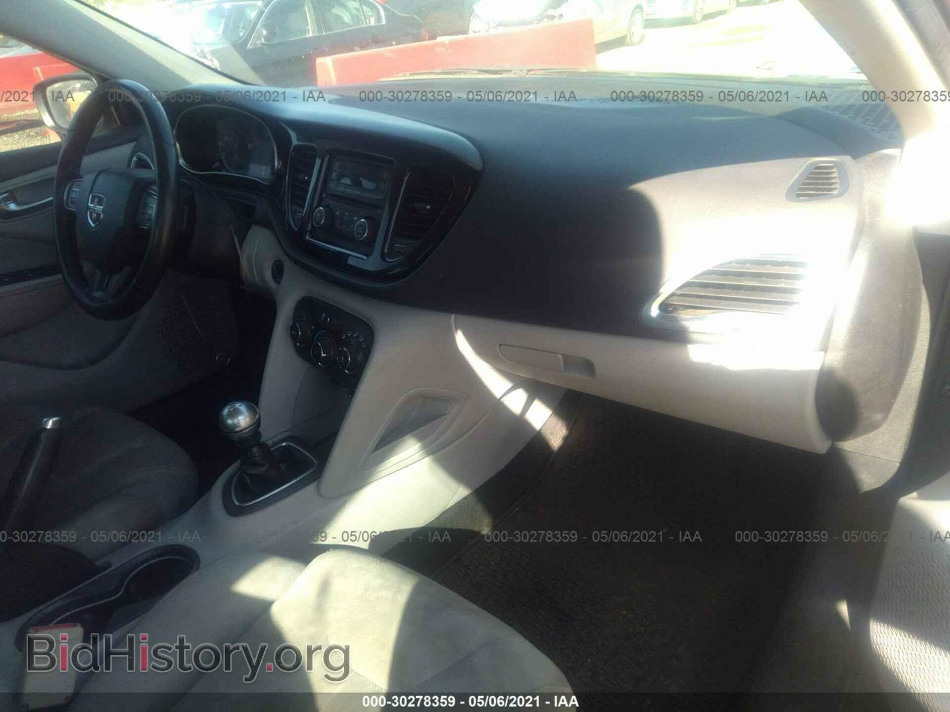 2013 DODGE DART - VIN: 1C3CDFBH9DD708385 - Фото 5