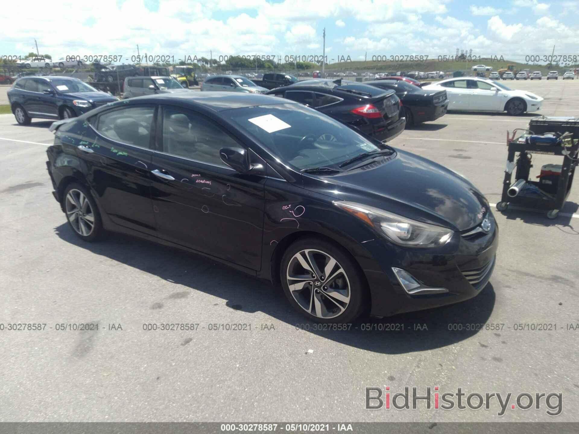 Photo KMHDH4AE7EU045976 - HYUNDAI ELANTRA 2014