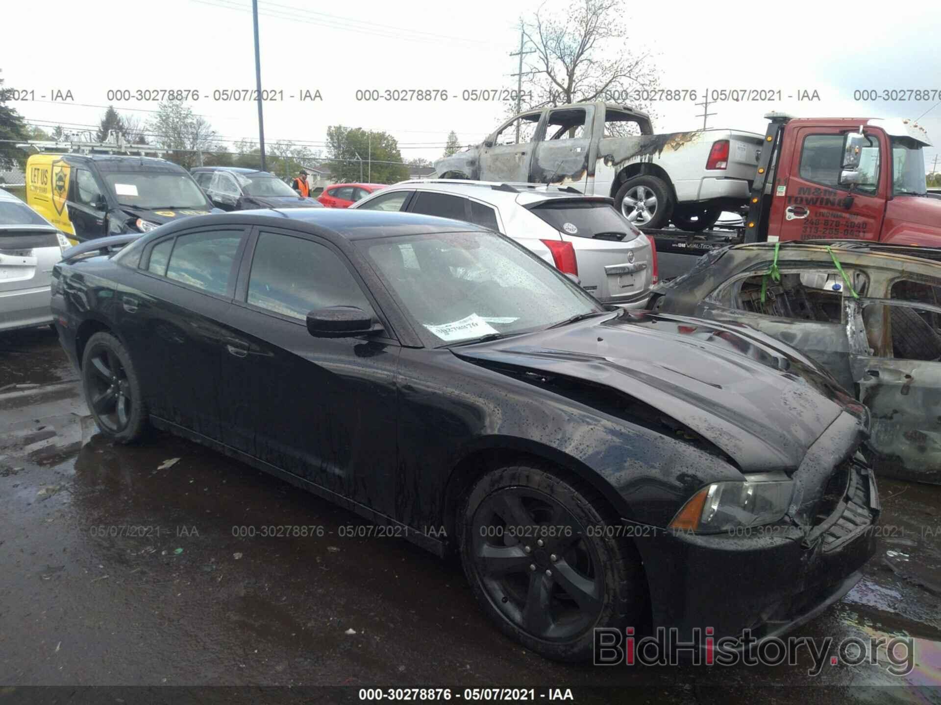 Photo 2C3CDXHG2DH577095 - DODGE CHARGER 2013