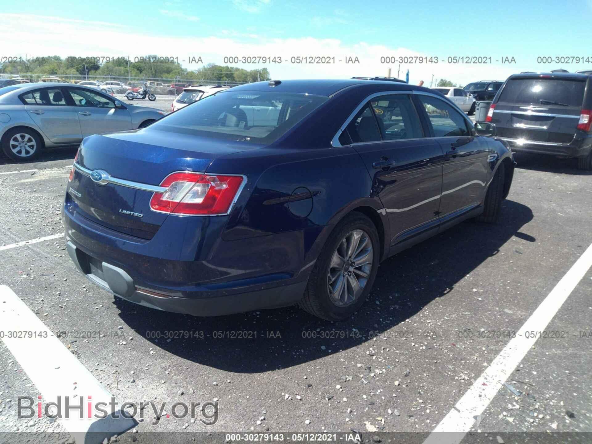 2011 FORD TAURUS - VIN: 1FAHP2FW4BG186955 - Фото 4
