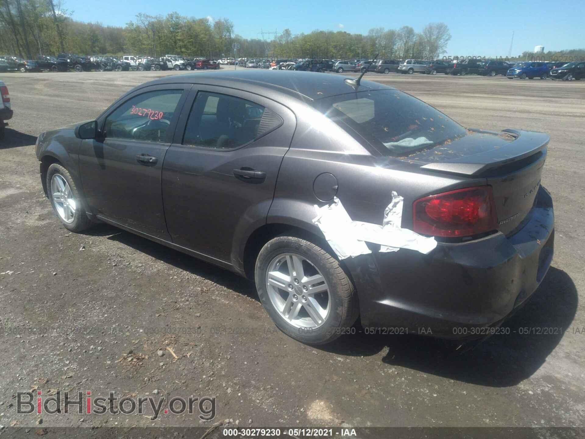 2014 DODGE AVENGER - VIN: 1C3CDZAG6EN218444 - Фото 3