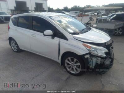 2014 Nissan VERSA NOTE SV, white — VIN 3N1CE2CP6EL387184, IAAI