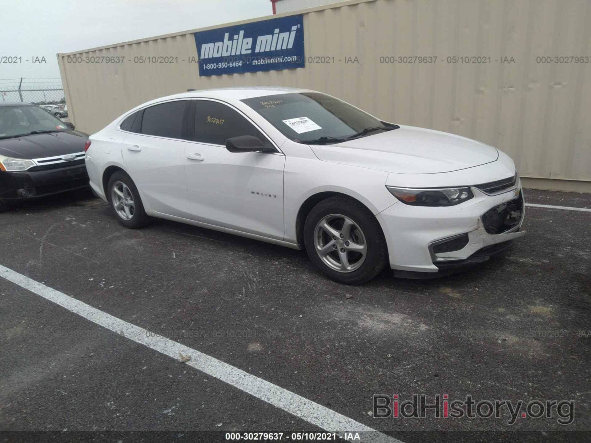 Photo 1G1ZB5ST1GF299665 - CHEVROLET MALIBU 2016