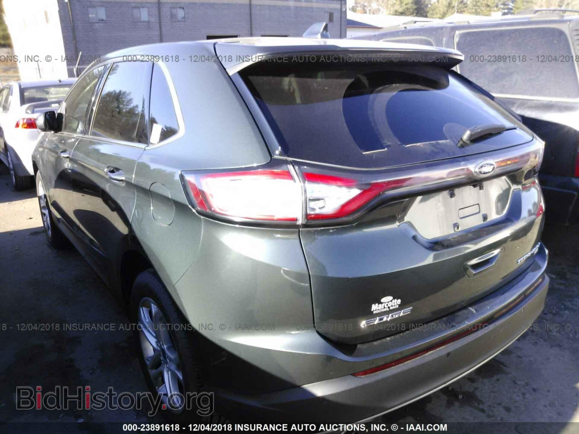 2015 FORD EDGE - VIN: 2FMTK4K89FBB69776 - Фото 3