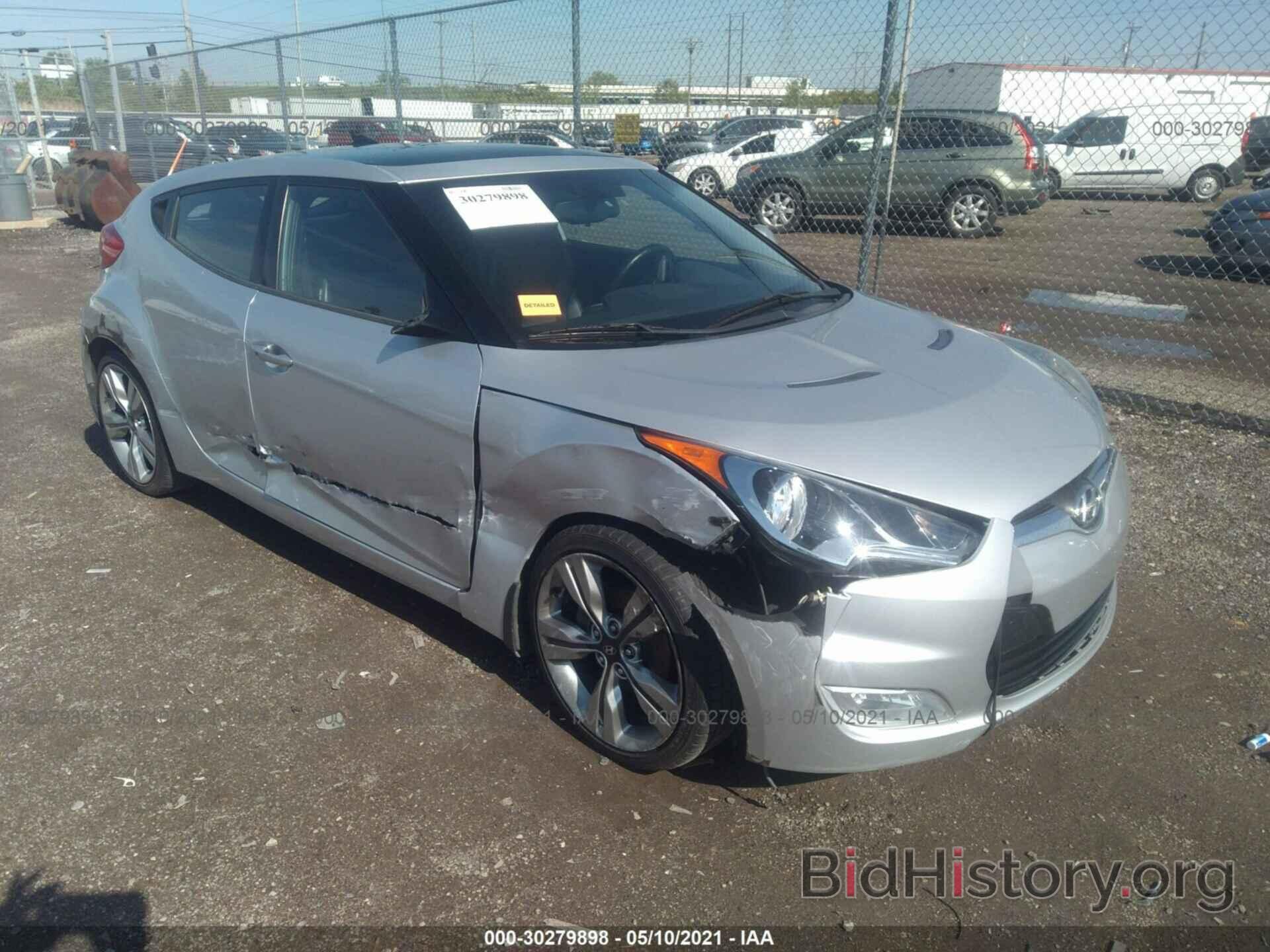 Photo KMHTC6AD0CU055081 - HYUNDAI VELOSTER 2012