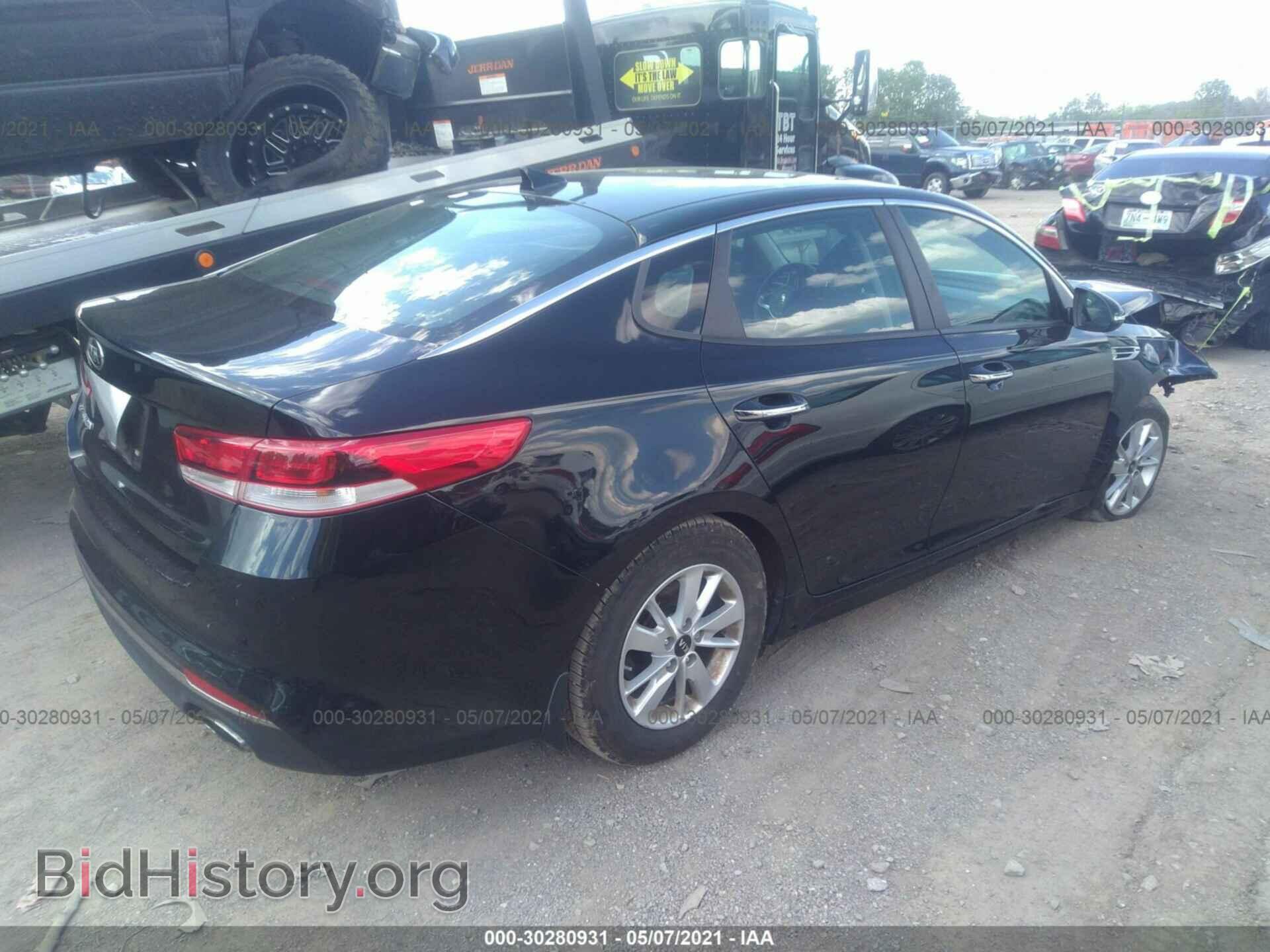 2016 KIA OPTIMA - VIN: 5XXGT4L37GG104402 - Фото 4