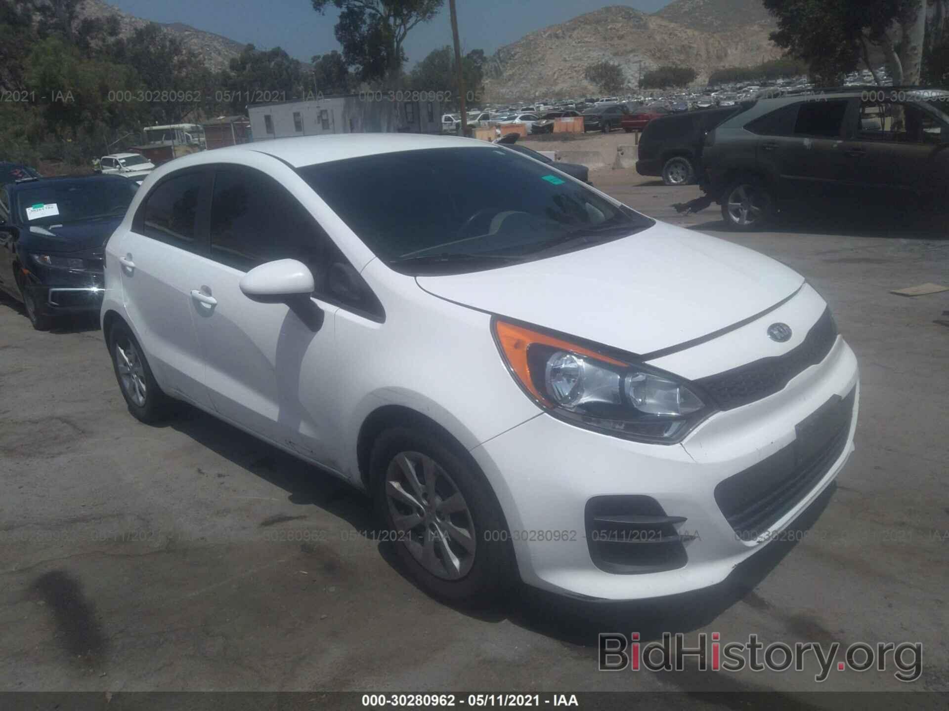 Photo KNADM5A39G6699516 - KIA RIO 2016