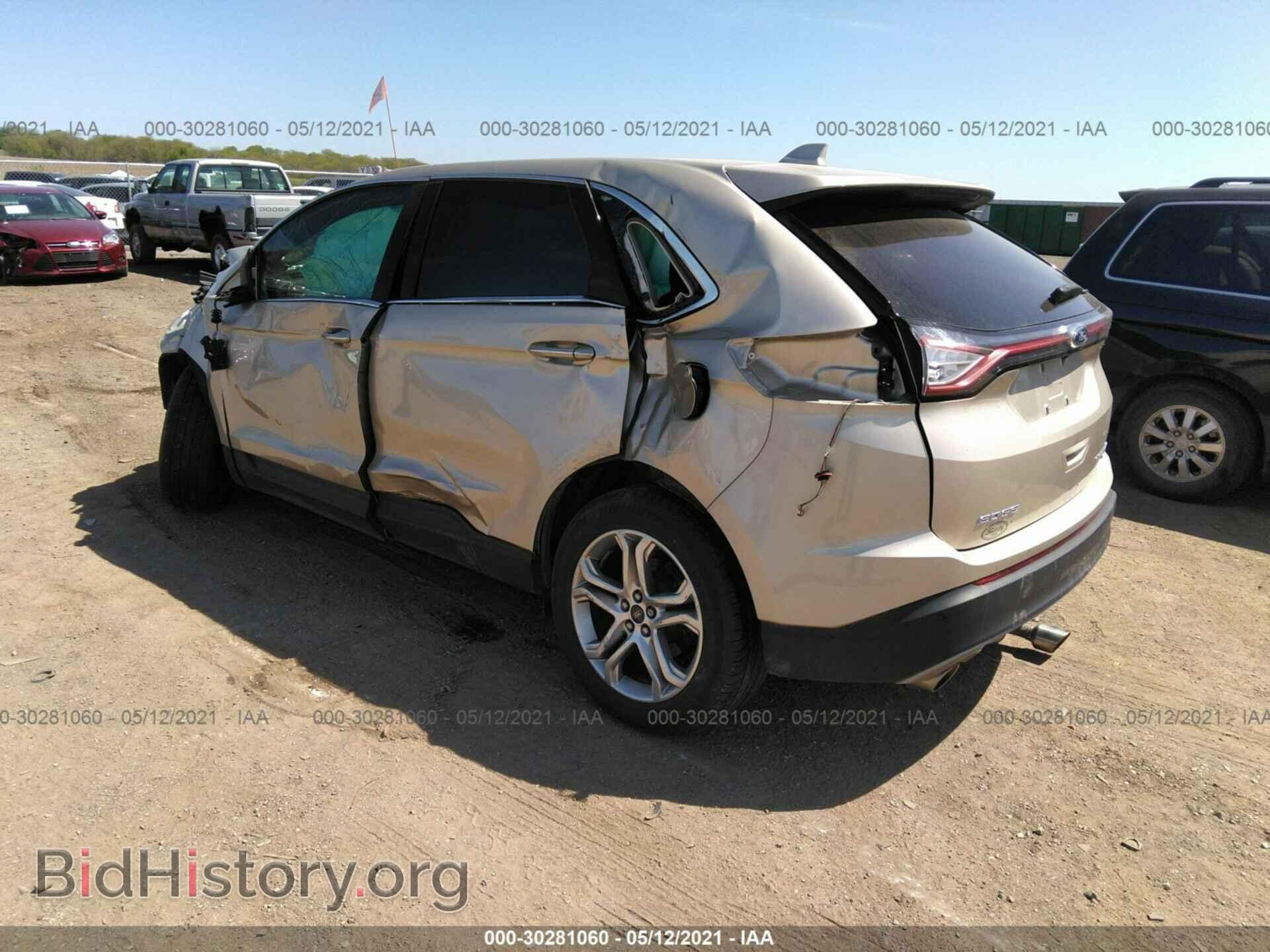 2017 FORD EDGE - VIN: 2FMPK4K98HBB28245 - Фото 3