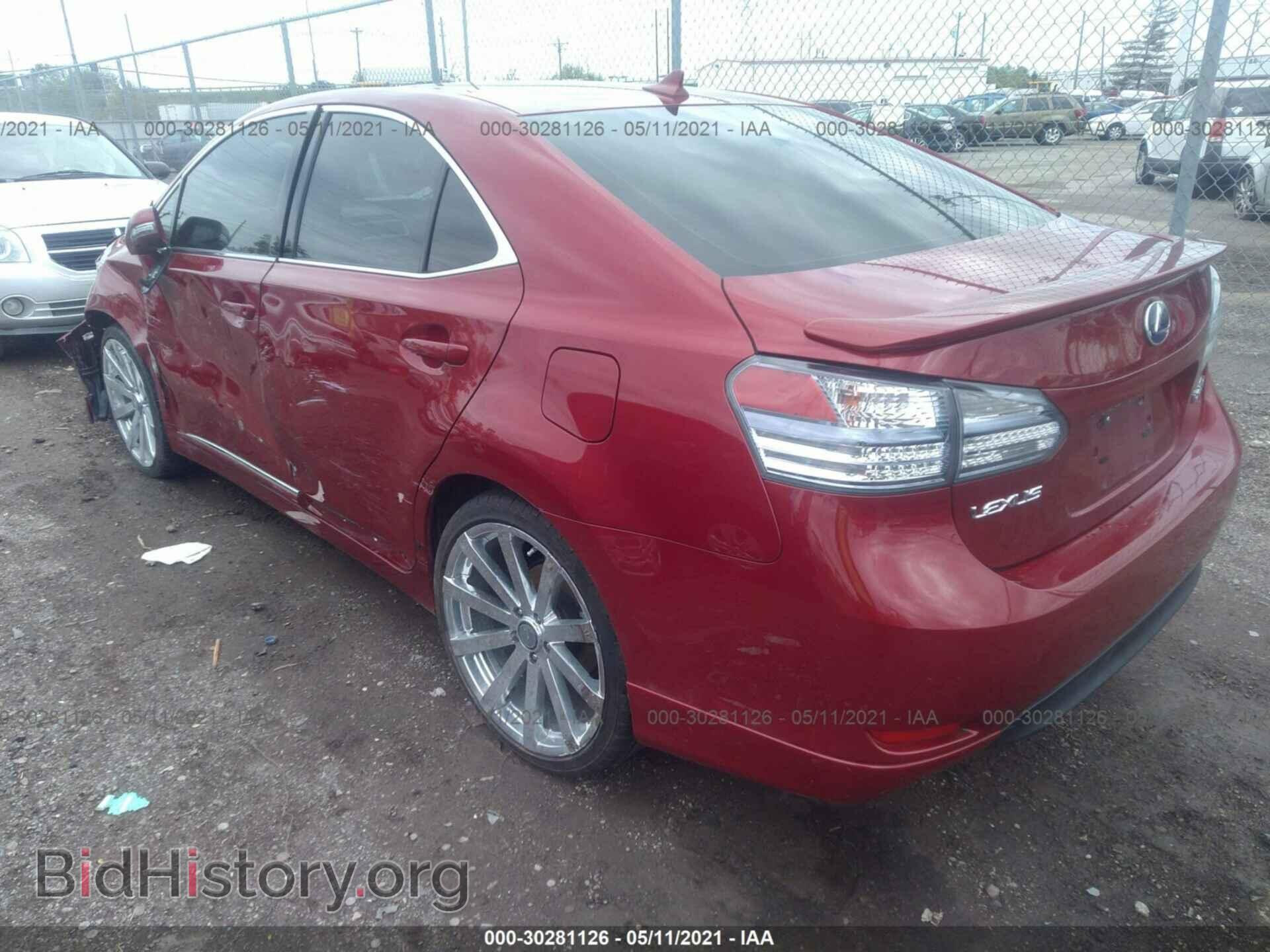 2010 LEXUS HS 250H - VIN: JTHBB1BA2A2026151 - Photo 3