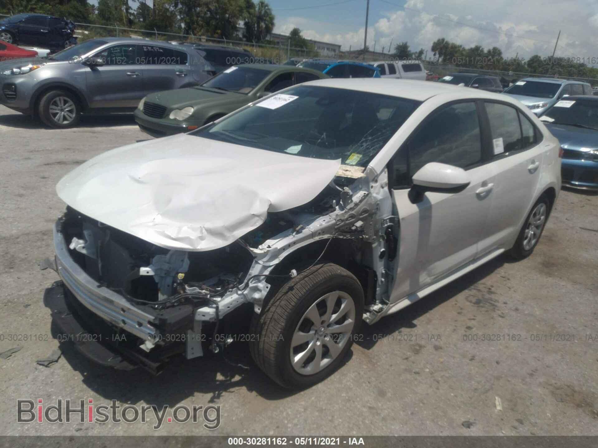 2021 TOYOTA COROLLA - VIN: 5YFEPMAE5MP161734 - Фото 2