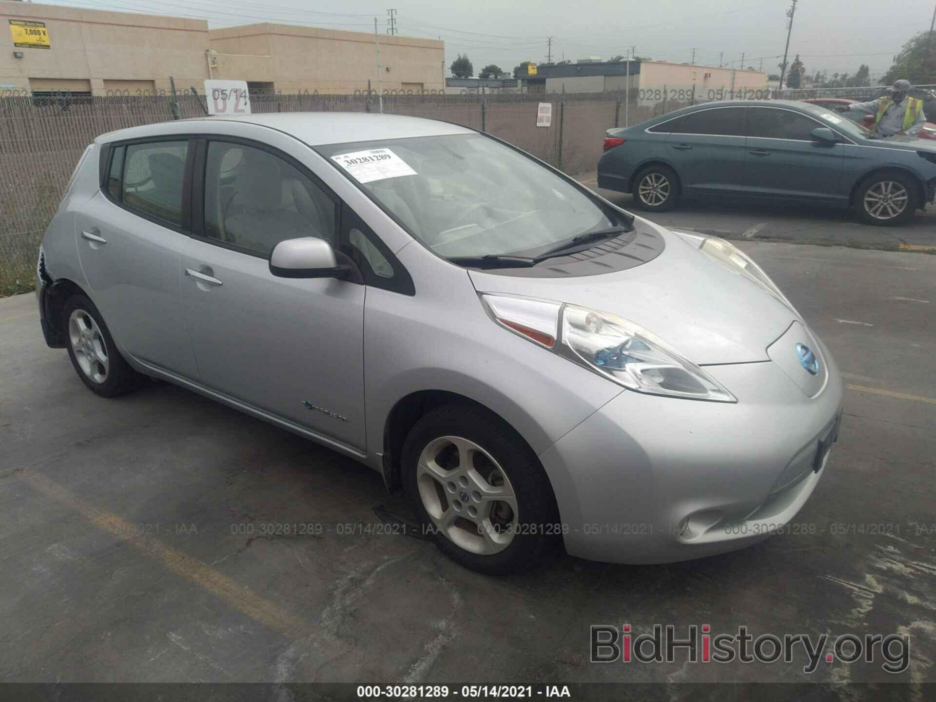 Photo 1N4AZ0CP3DC402477 - NISSAN LEAF 2013