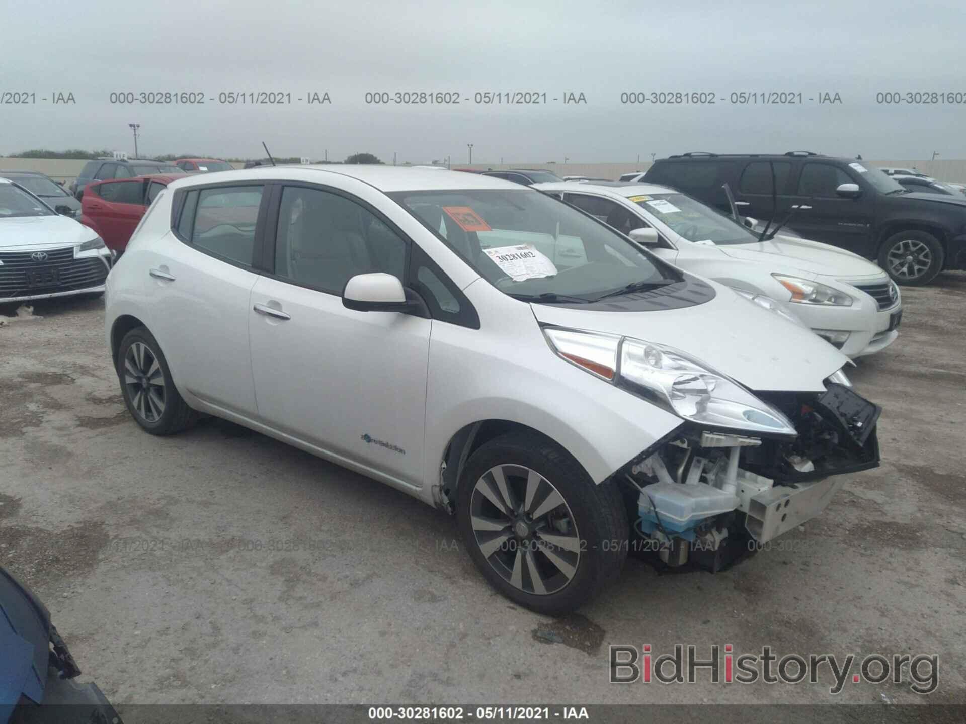 Photo 1N4AZ0CP4FC317697 - NISSAN LEAF 2015