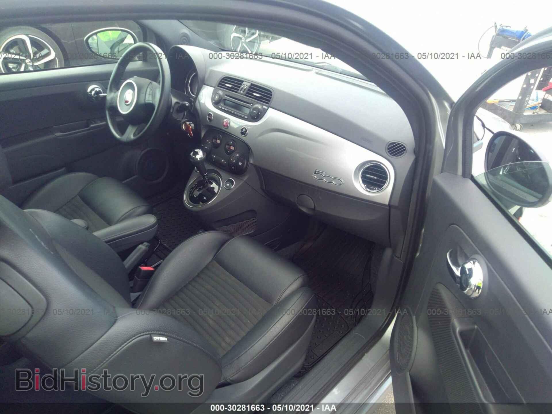 2015 FIAT 500 - VIN: 3C3CFFBR1FT721499 - Фото 5