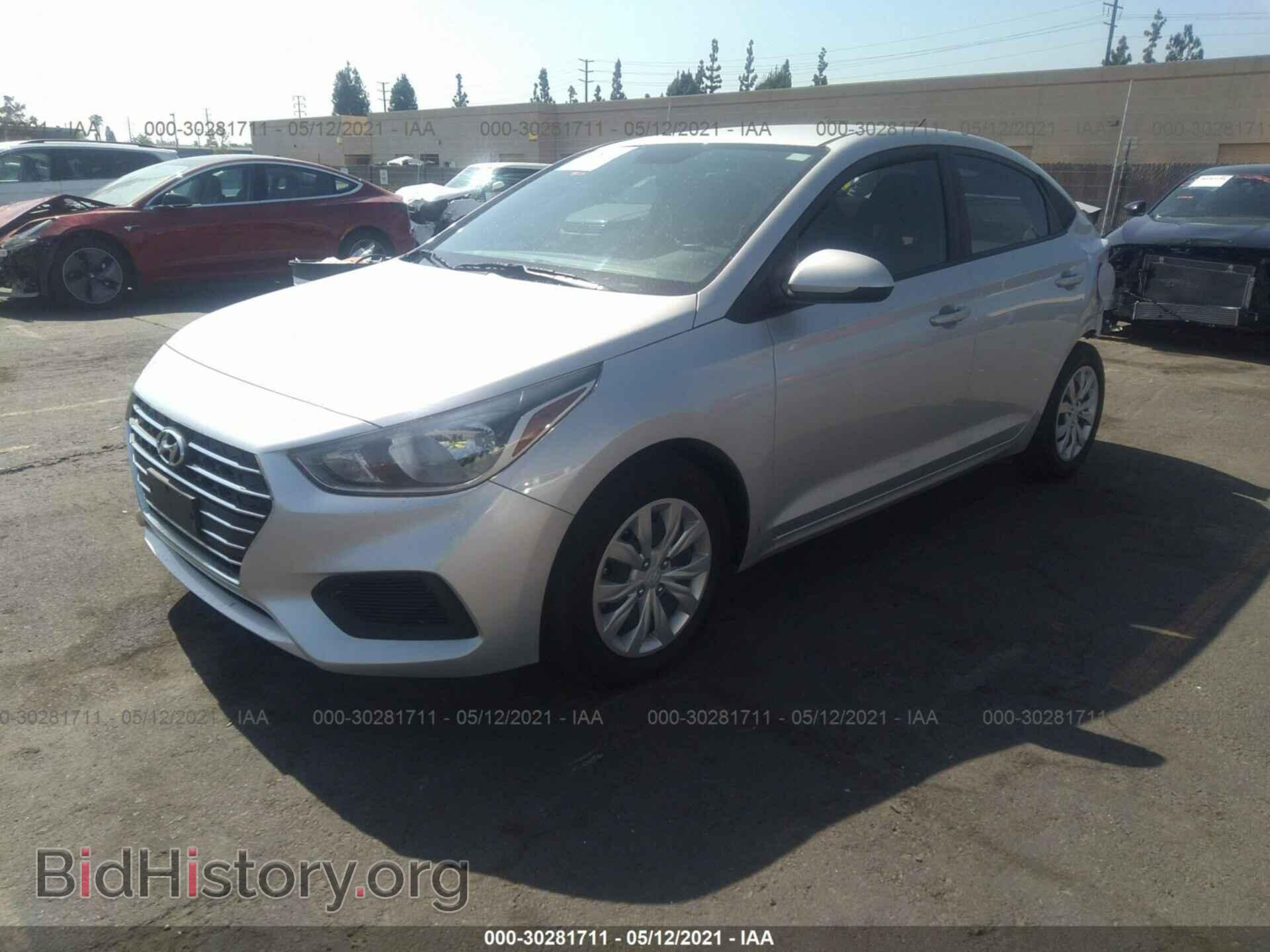 2019 HYUNDAI ACCENT - VIN: 3KPC24A34KE060896 - Фото 2