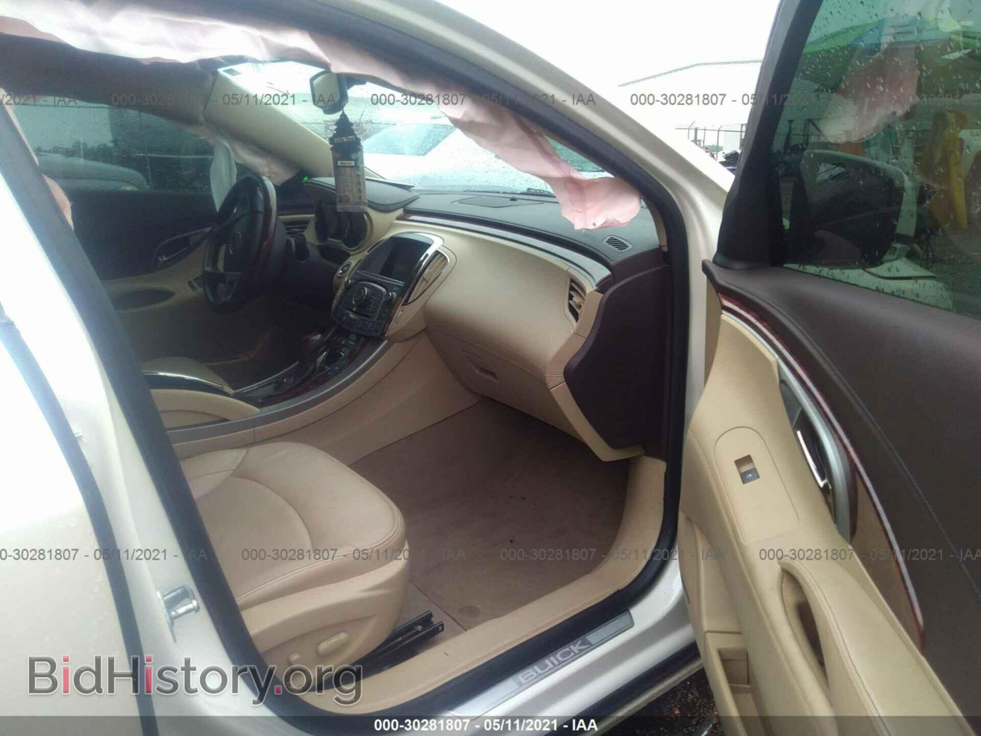 2012 BUICK LACROSSE - VIN: 1G4GF5E30CF341490 - Фото 5