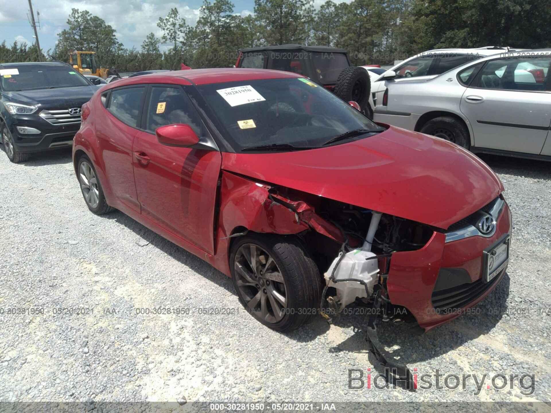 Photo KMHTC6AD9GU270979 - HYUNDAI VELOSTER 2016