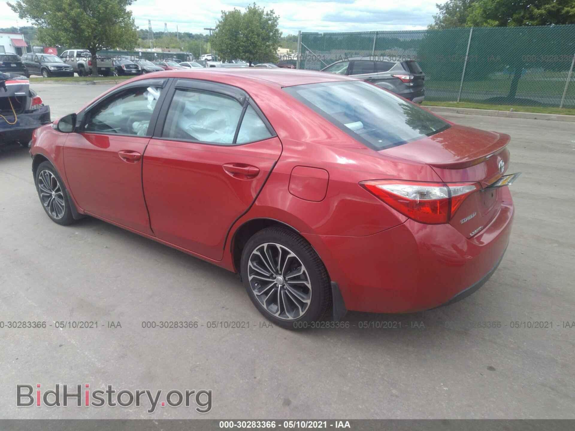 2014 TOYOTA COROLLA - VIN: 2T1BURHE5EC032506 - Фото 3
