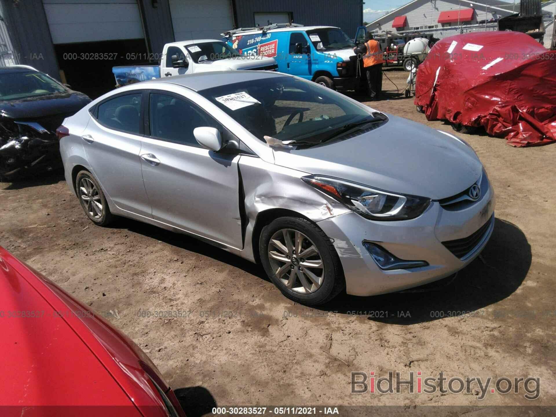 Photo 5NPDH4AE4FH638517 - HYUNDAI ELANTRA 2015