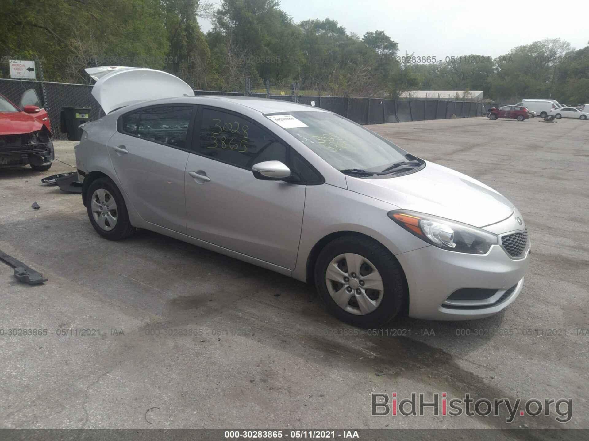 Photo KNAFX4A61F5363402 - KIA FORTE 2015