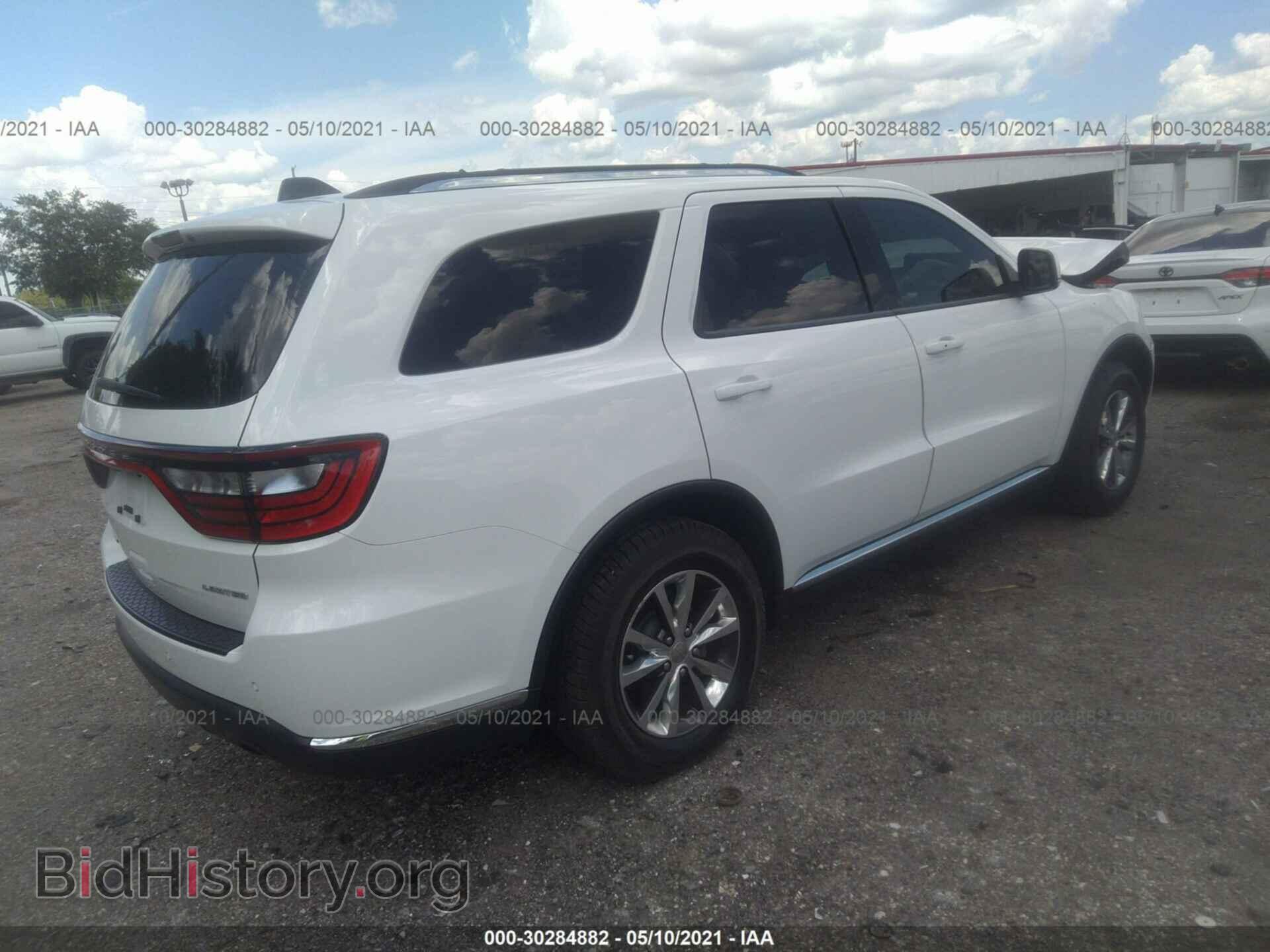 2016 DODGE DURANGO - VIN: 1C4RDHDG8GC361275 - Фото 4