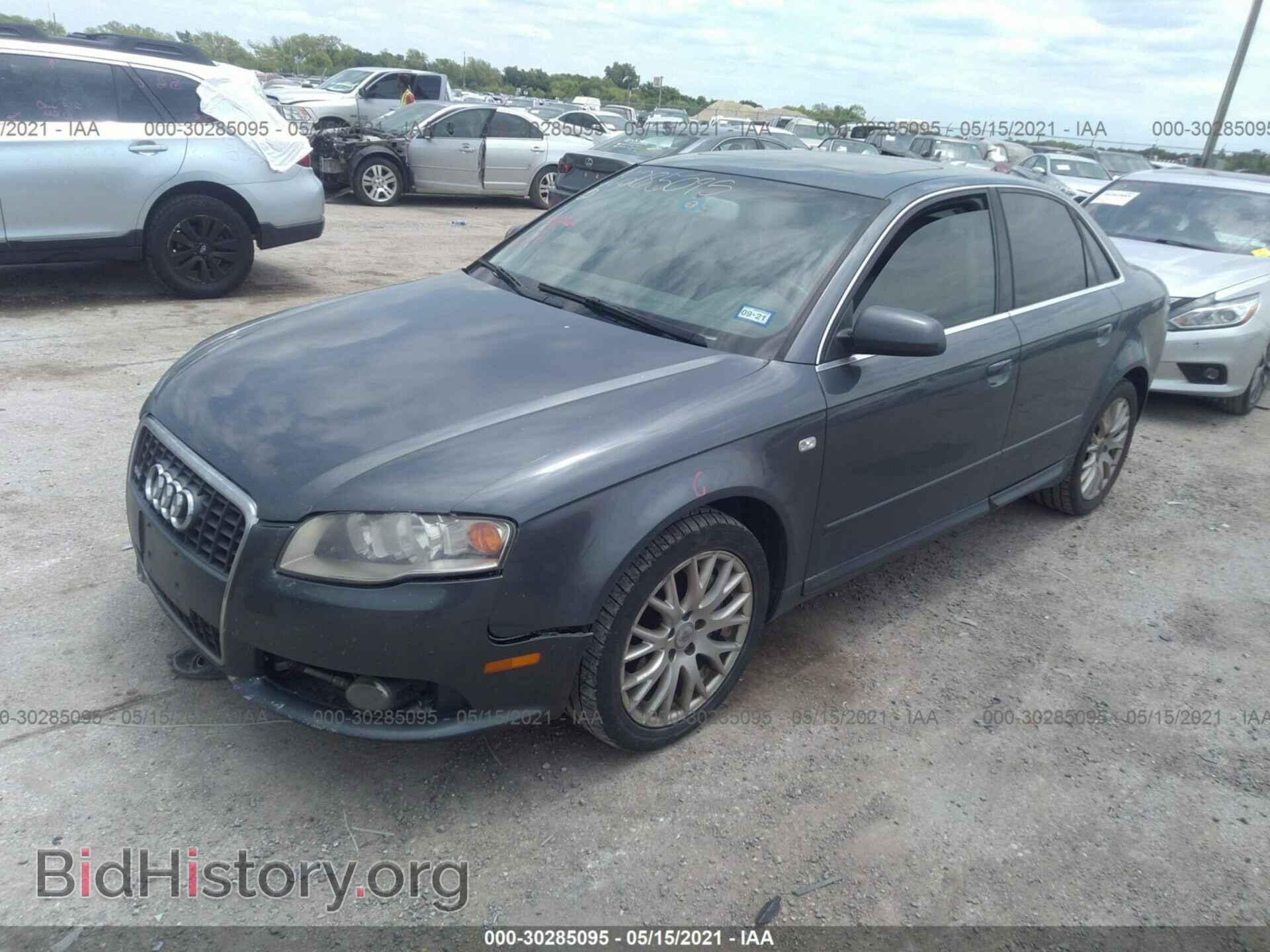 2008 AUDI A4 - VIN: WAUDF78EX8A170202 - Фото 2