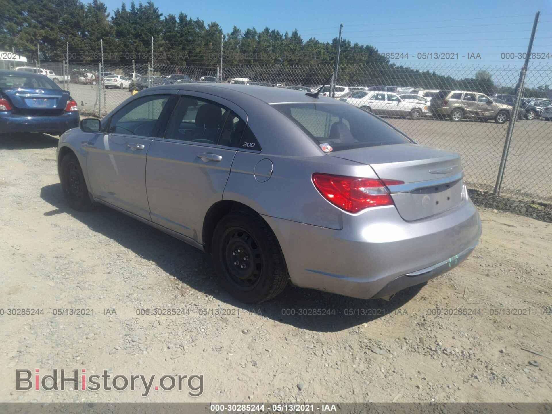 2013 CHRYSLER 200 - VIN: 1C3CCBAG5DN722301 - Фото 3