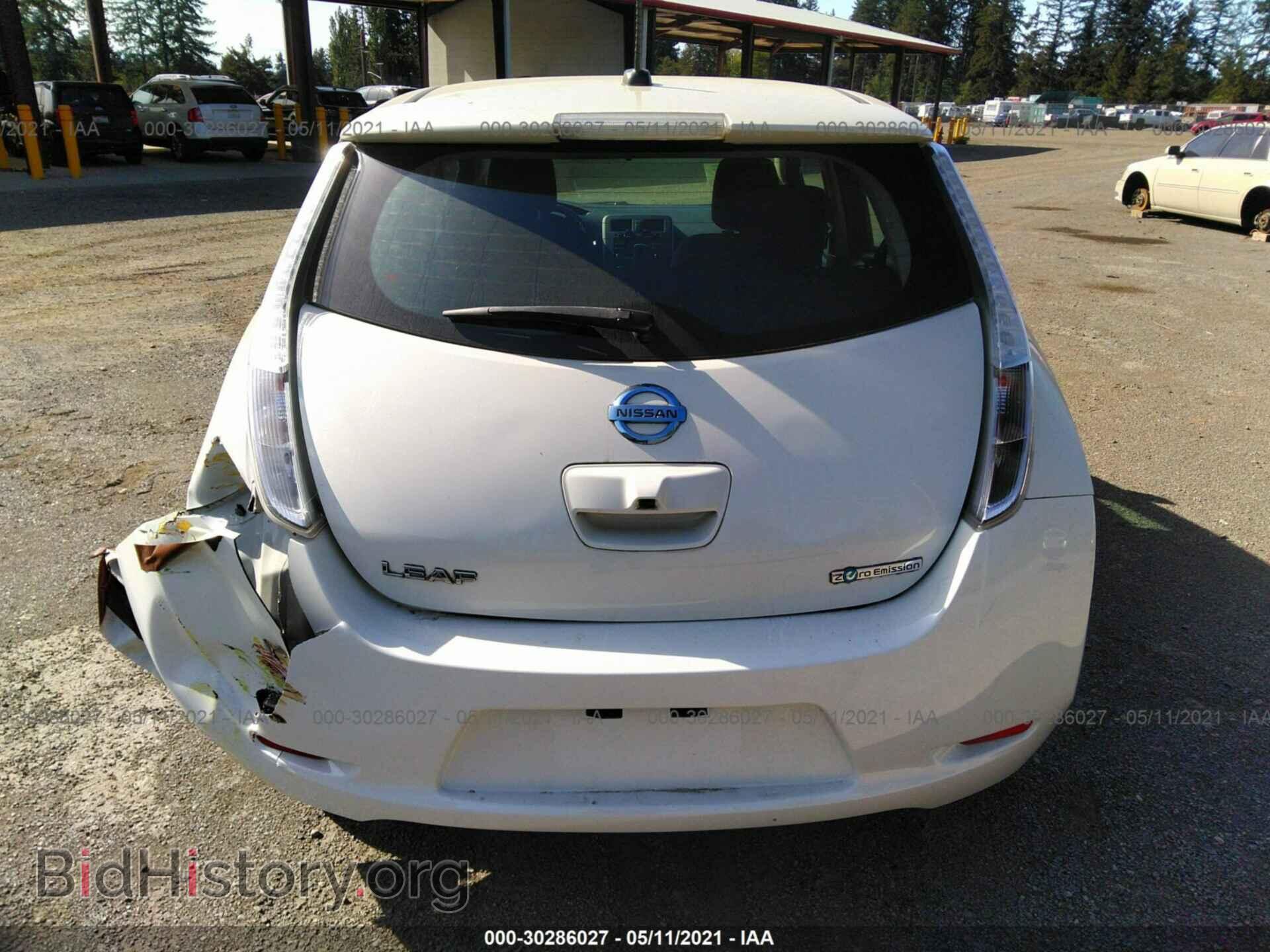 2015 NISSAN LEAF - VIN: 1N4AZ0CP8FC323535 - Фото 6
