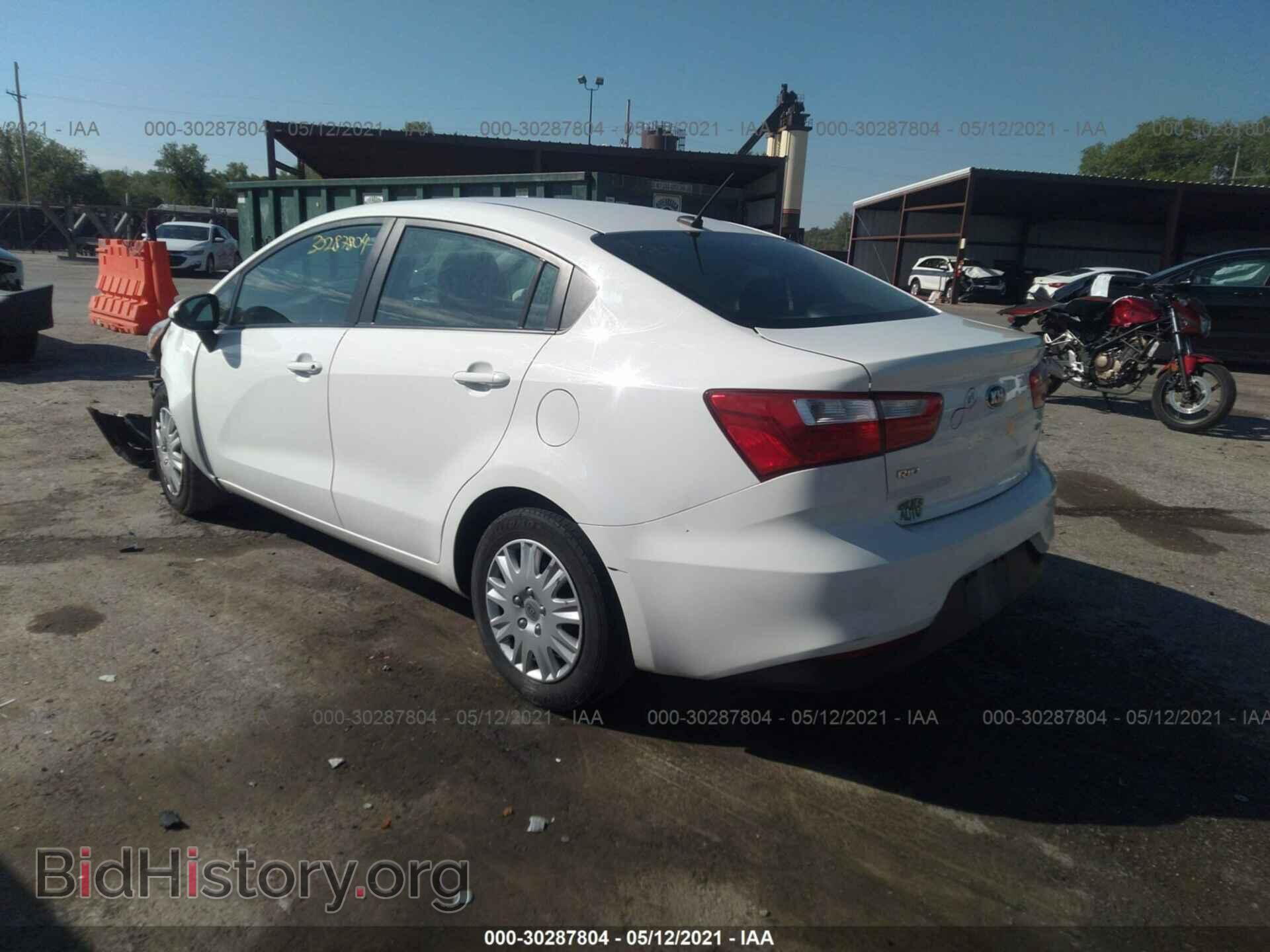2016 KIA RIO - VIN: KNADM4A37G6543128 - Фото 3