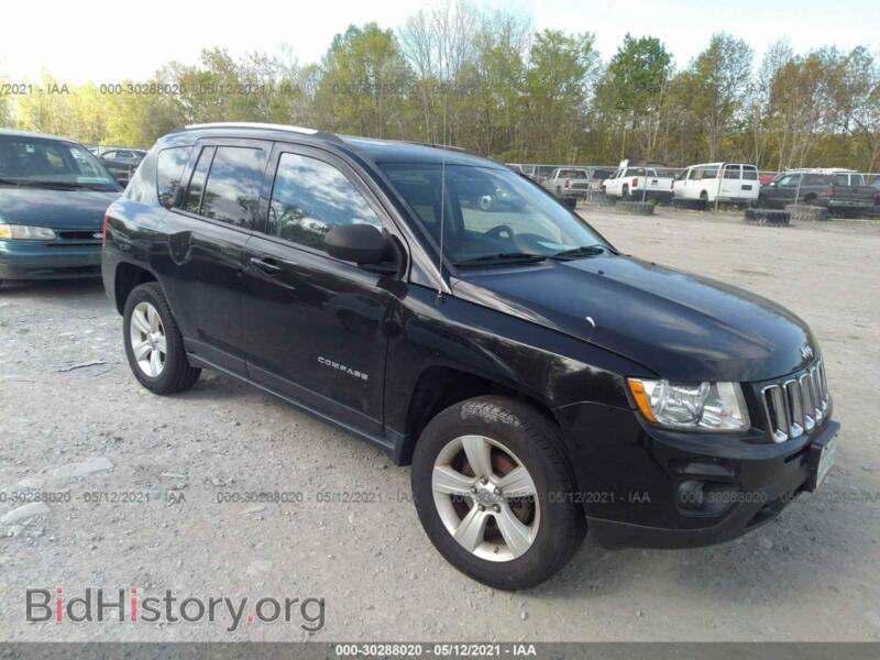 2012 Jeep COMPASS Limited (VIN 1C4NJDCB9CD571796) — photo 1 of 11, IAAI, damage: left rear