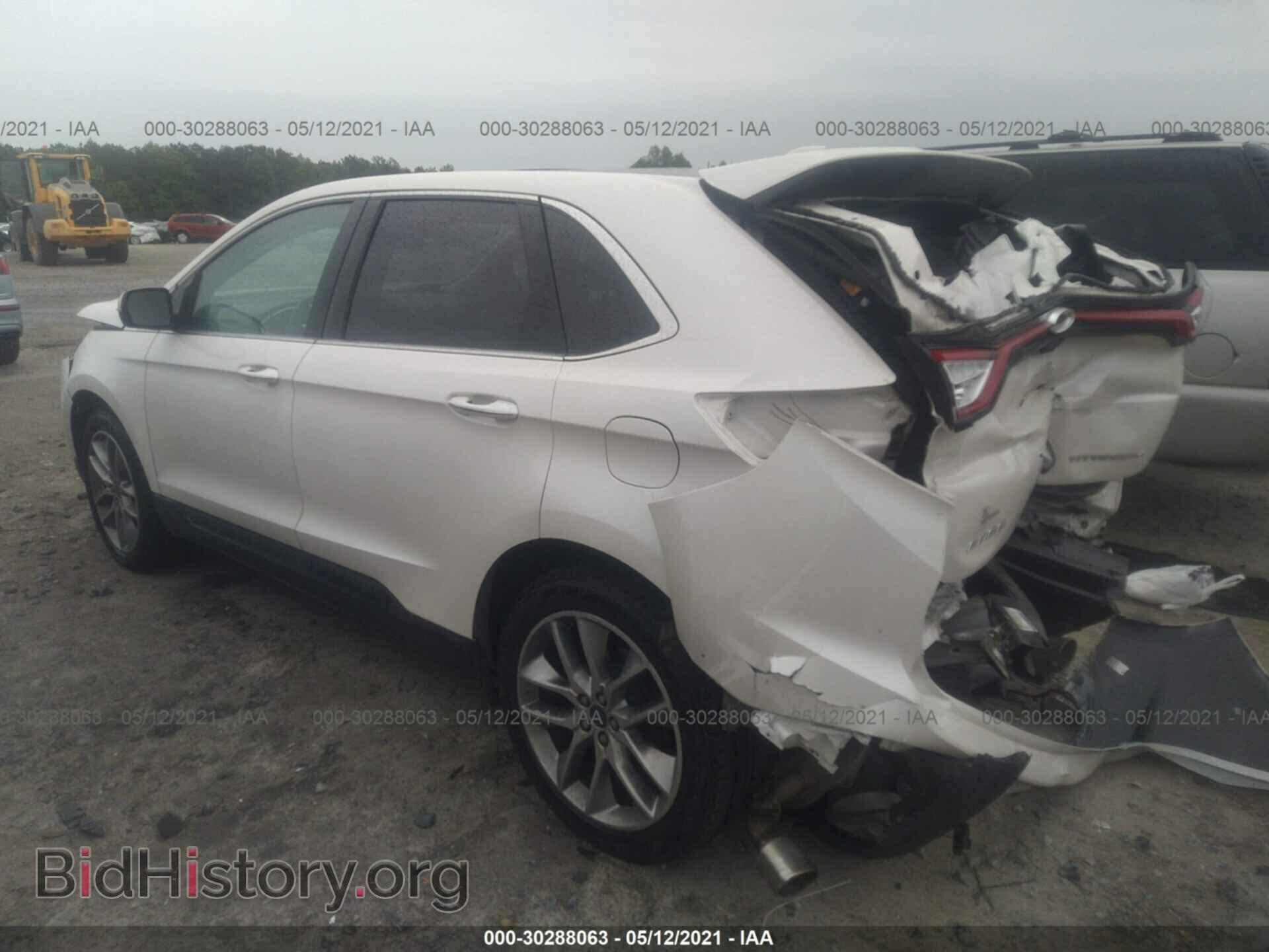 2015 FORD EDGE - VIN: 2FMTK3K84FBB70618 - Фото 3