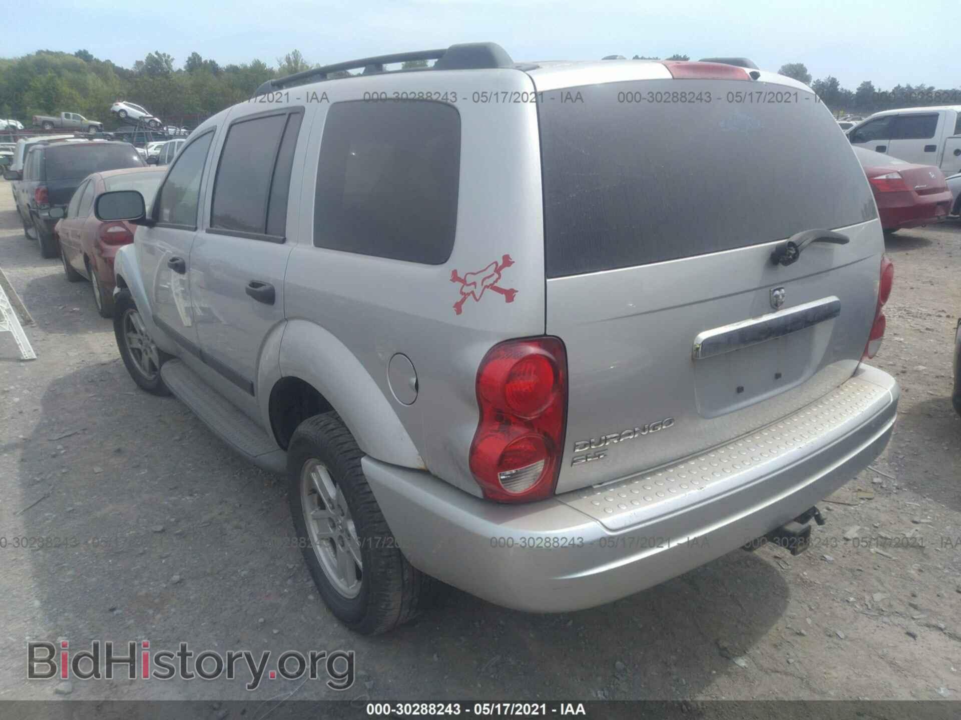 2006 DODGE DURANGO - VIN: 1D8HB48N66F193170 - Фото 3