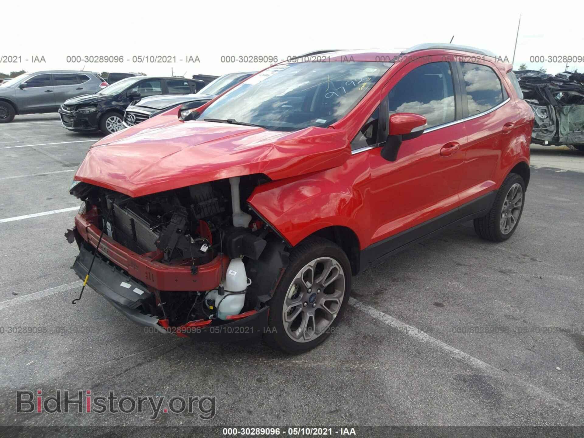 2020 FORD ECOSPORT - VIN: MAJ6S3KL7LC349792 - Фото 2