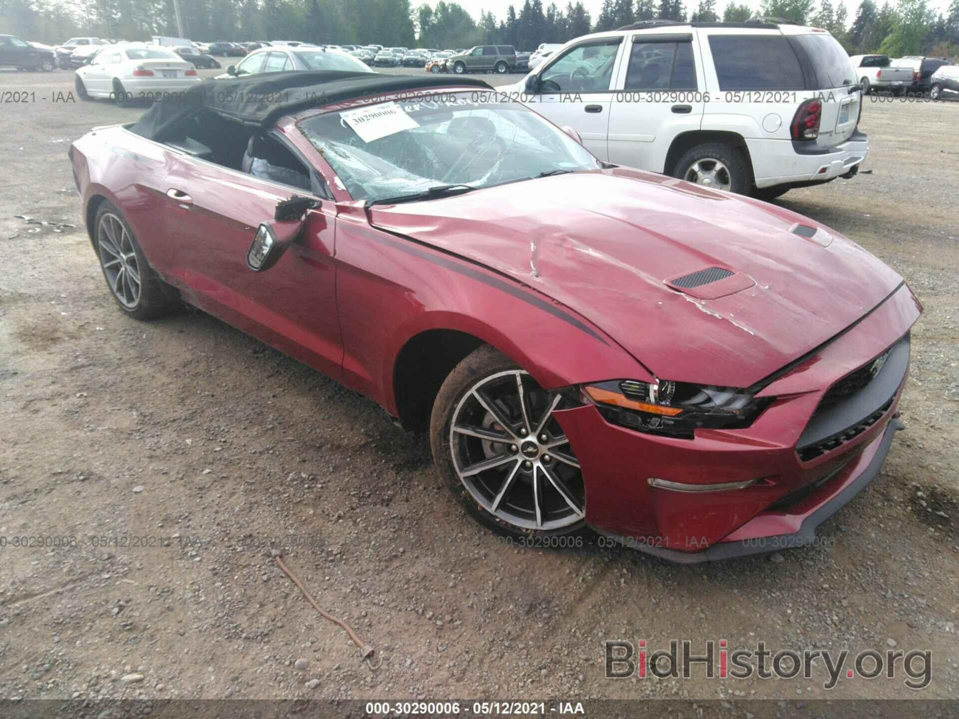 Photo 1FATP8UH9K5178525 - FORD MUSTANG 2019