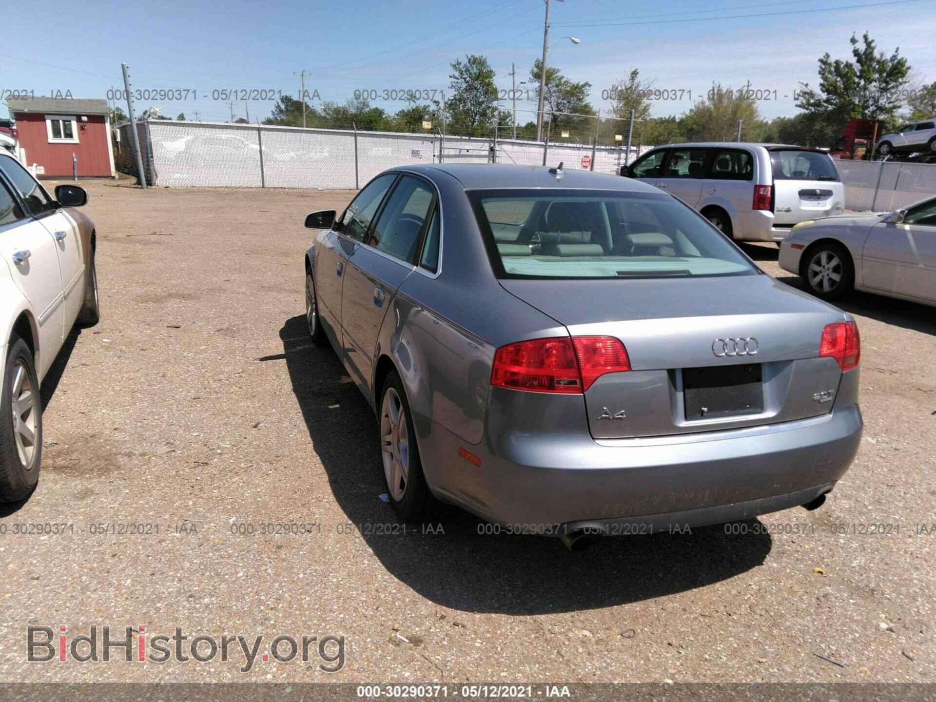 2007 AUDI A4 - VIN: WAUDF78E67A112943 - Фото 3