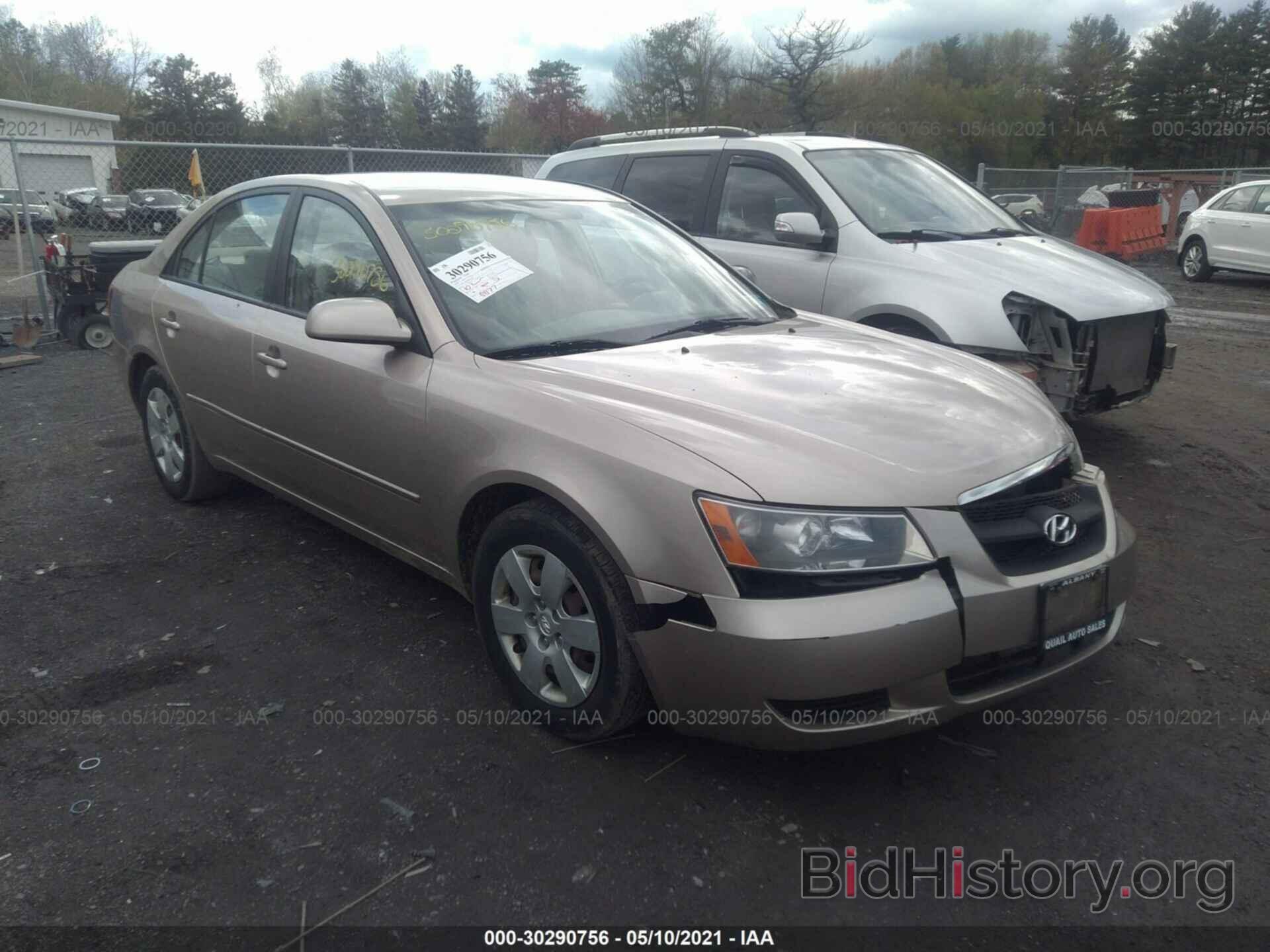 Photo 5NPET46C48H343169 - HYUNDAI SONATA 2008