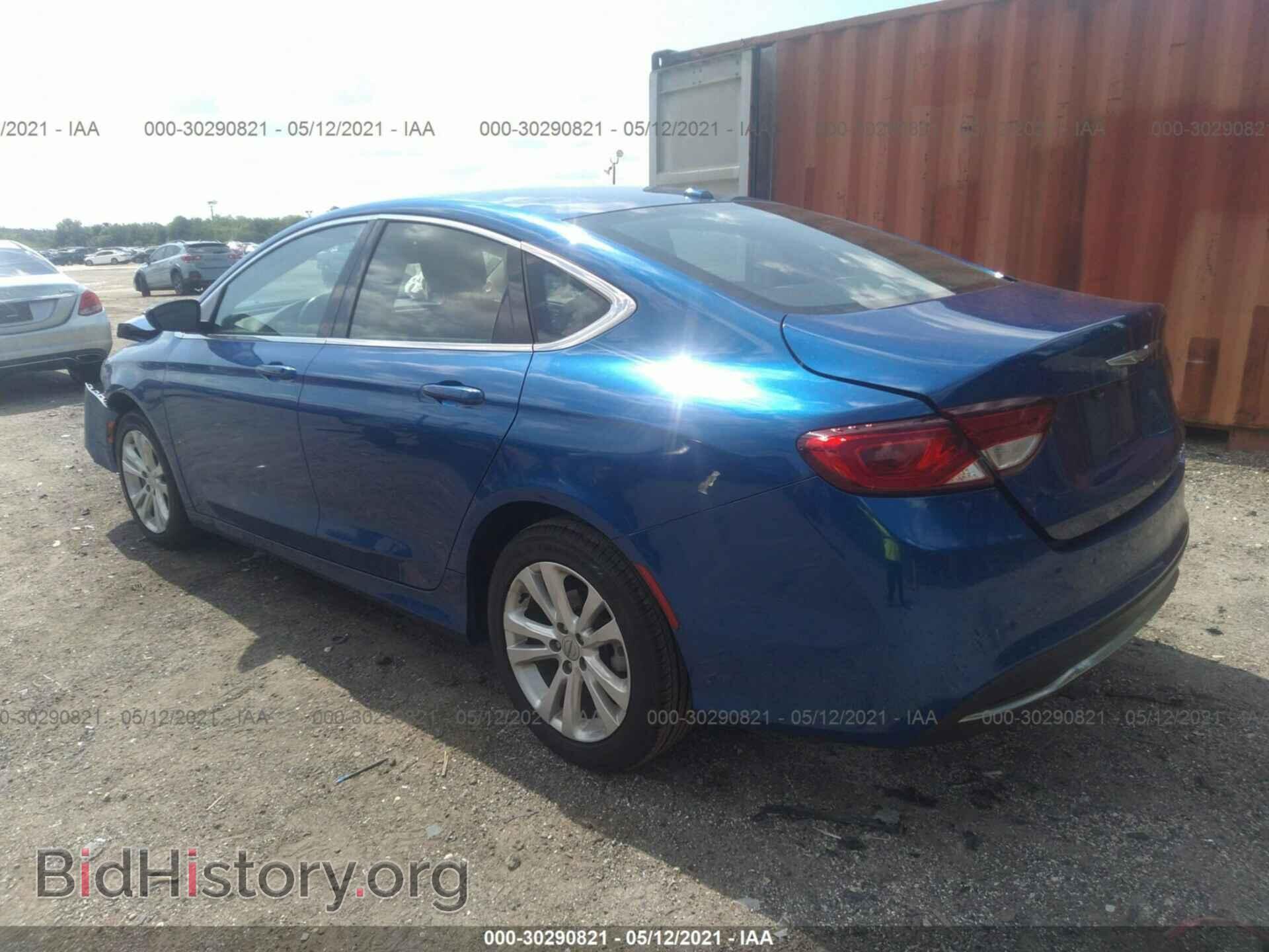 2015 CHRYSLER 200 - VIN: 1C3CCCAB1FN642328 - Фото 3