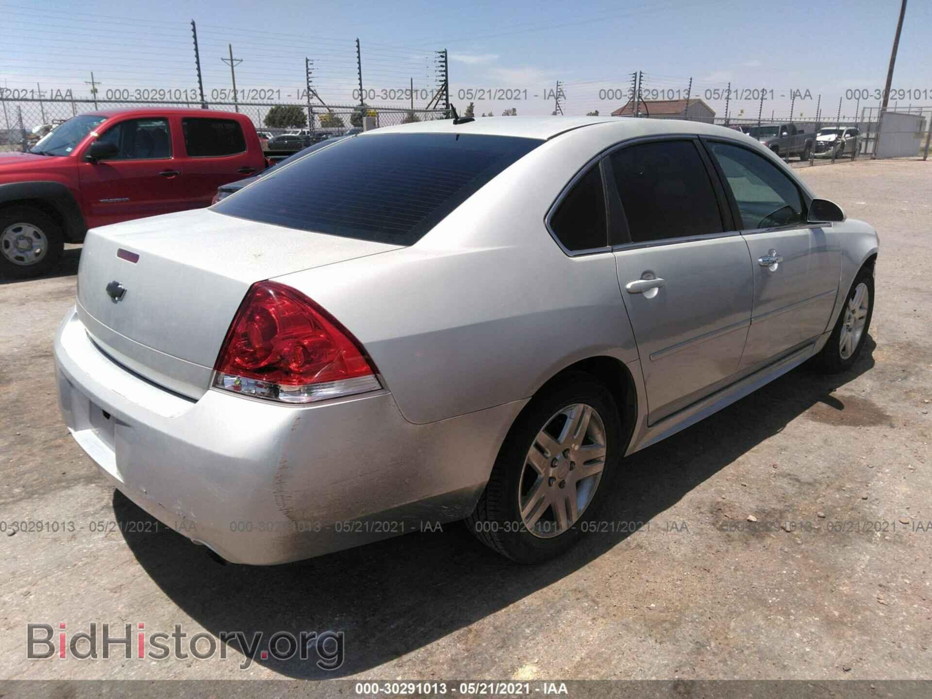 2012 CHEVROLET IMPALA - VIN: 2G1WG5E36C1196050 - Фото 4