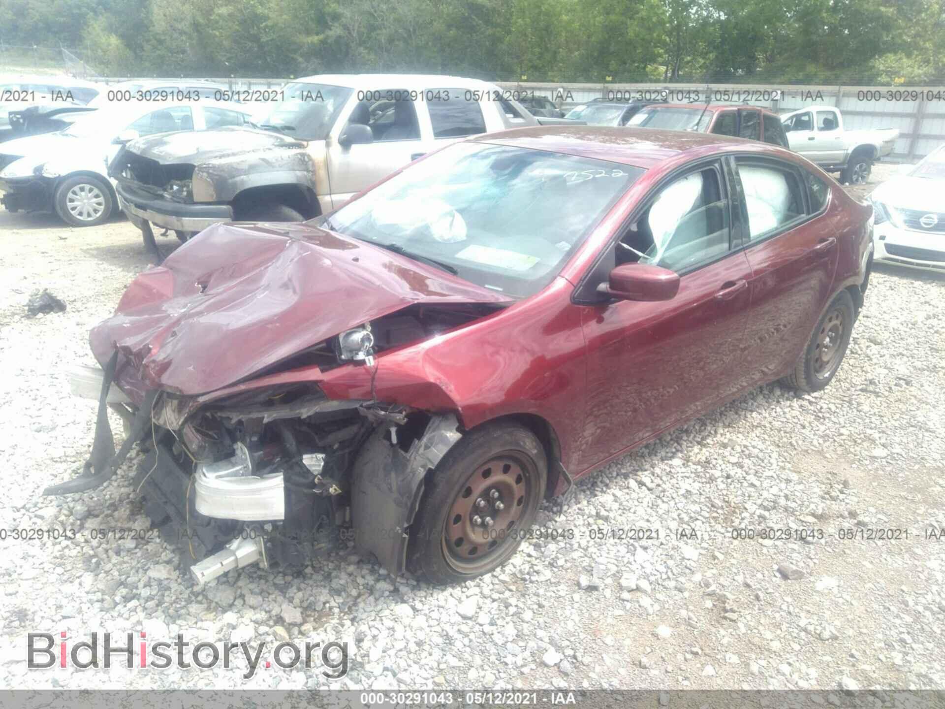 2015 DODGE DART - VIN: 1C3CDFAA7FD277522 - Фото 2
